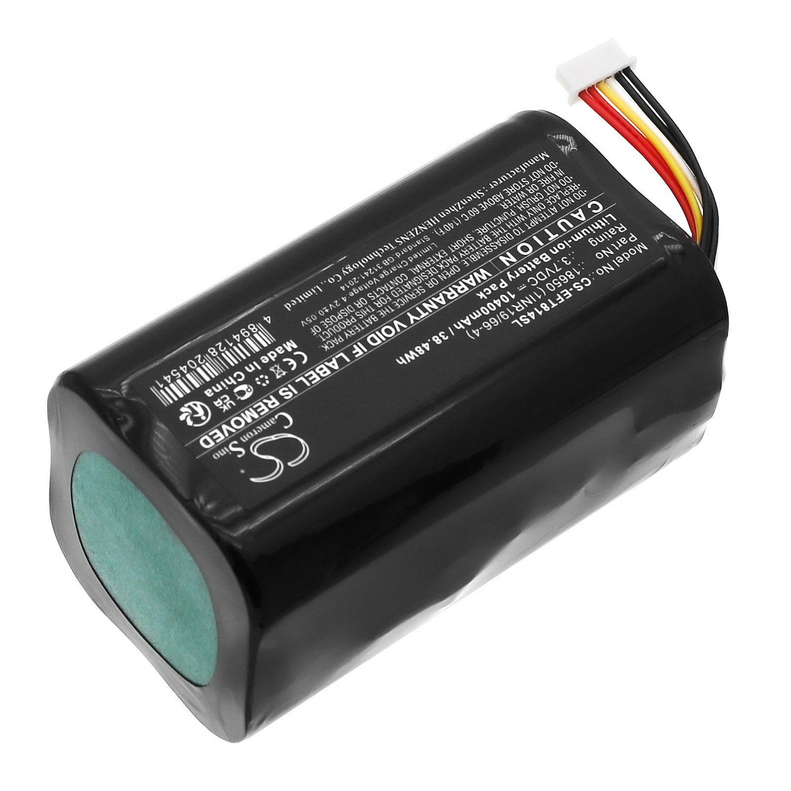 Batteri til Eufy Cam 2 Pro T8140R overvåkningskamera / erstatningsbatteri 10400 mAh 3,7 V Li-ion