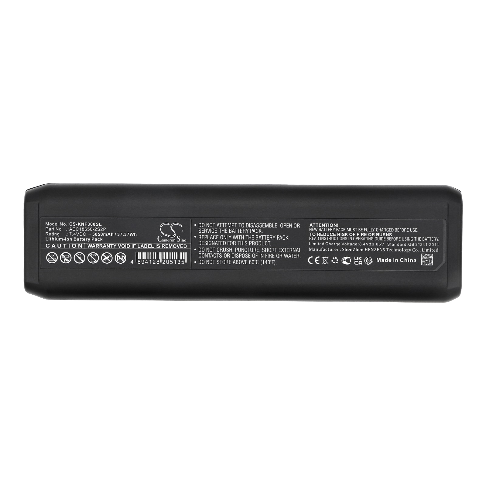 Batteri for kommunikasjon og konferanse for Konftel 300M, 300MX, 300WX og andre.