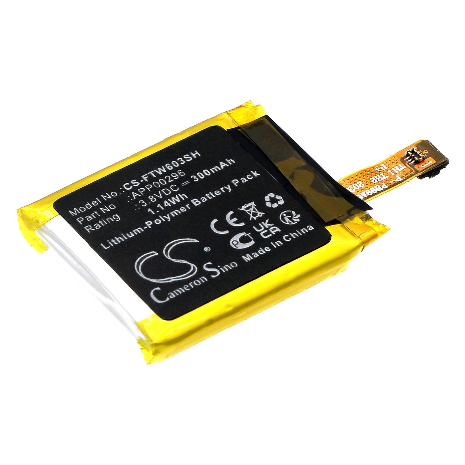 Batteri til smartklokke for FOSSIL Julianna HR FTW6035