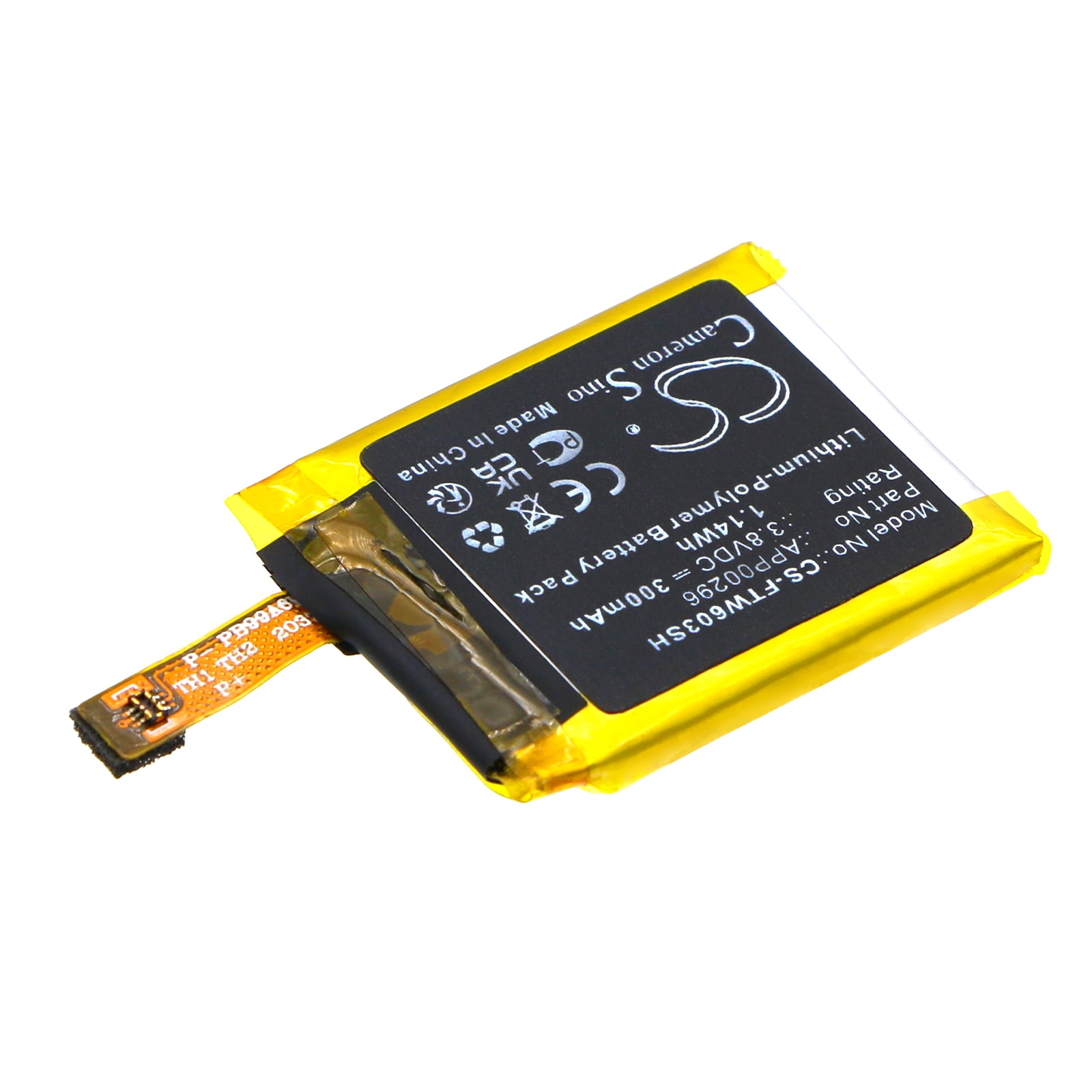 Batteri til smartklokke for FOSSIL Julianna HR FTW6035