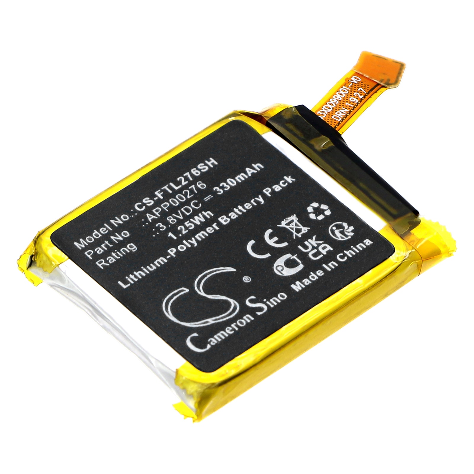 Batteri til smartklokke for FOSSIL Q Marshal Gen 4