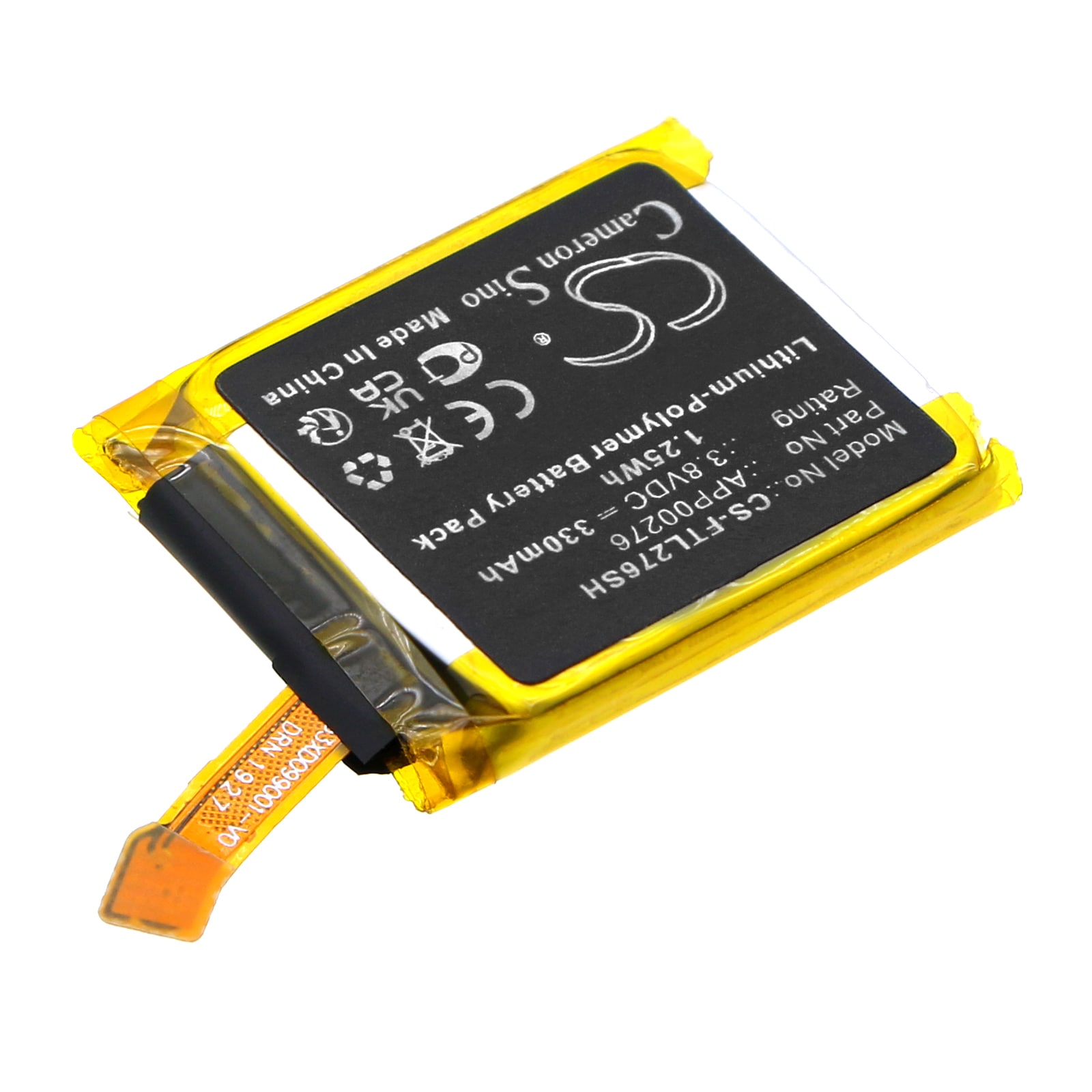 Batteri til smartklokke for FOSSIL Q Marshal Gen 4