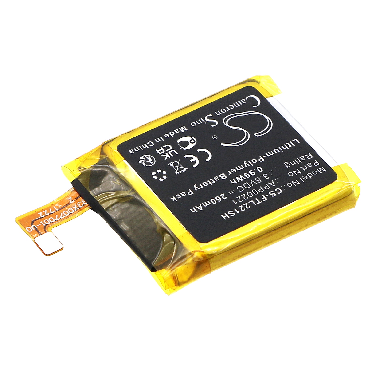 Batteri til smartklokke for FOSSIL Sport Smartwatch, Gen 5 Smartwatch