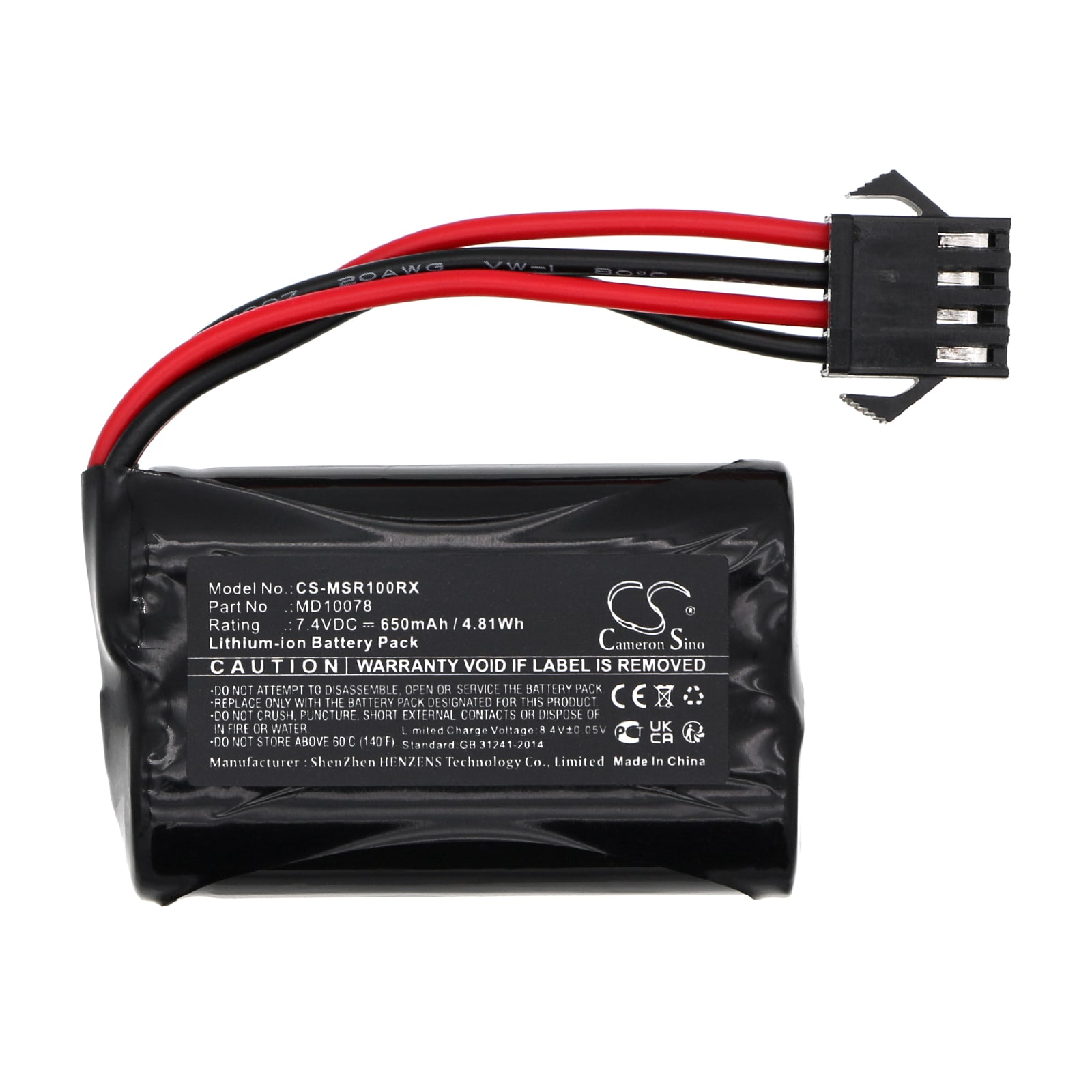 Bilbatteri for Modster Vector SR28, Vector SR30