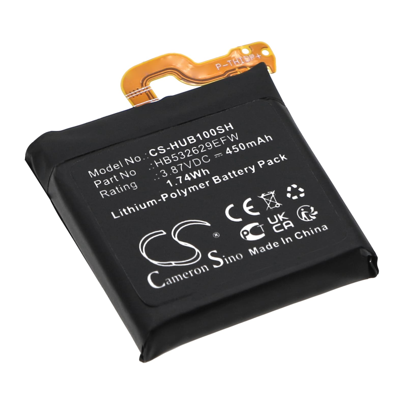 Batteri til smartklokke for Huawei Watch GT 3 SE, Watch D, MYL-B10 og andre.