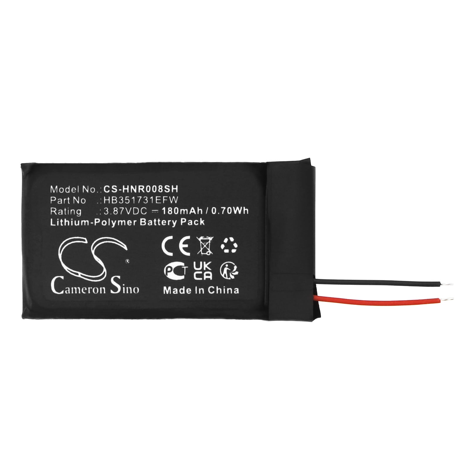 Batteri til smartklokke for Honor HES-B09, Watch ES