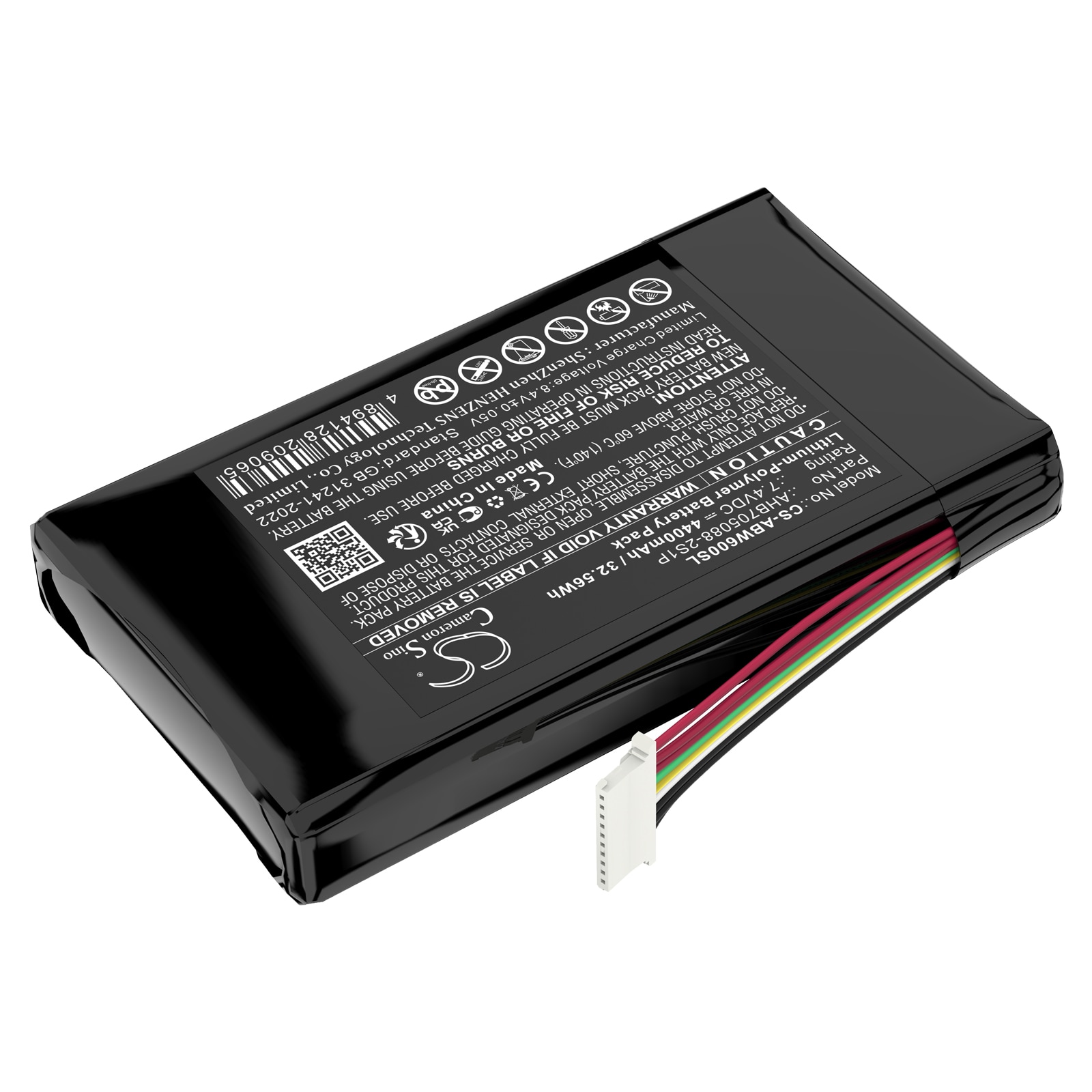 Batteri til spillkonsoll for Anbernic Win600 3020E 3050E 5,94" mini håndholdt spill-PC
