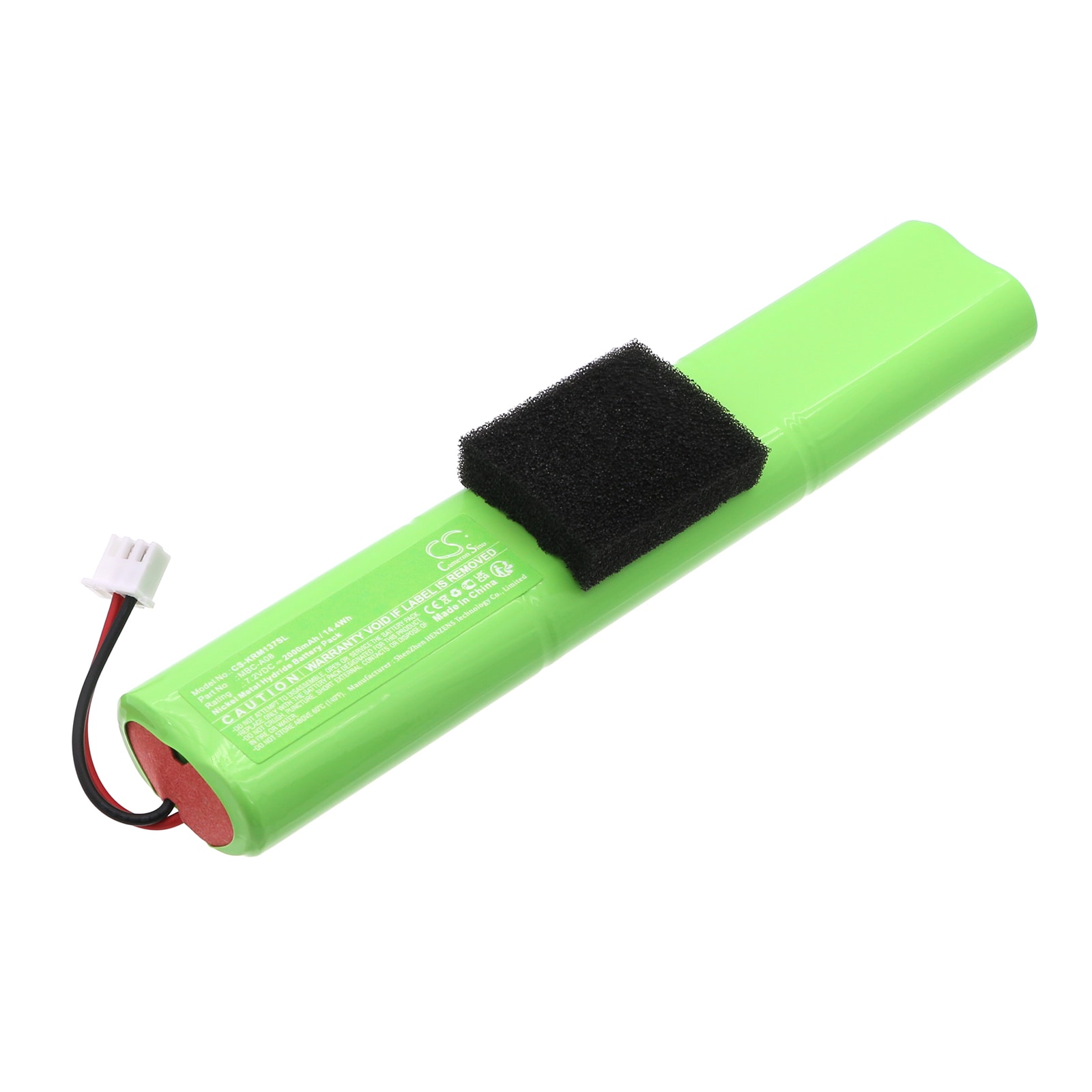 Batteri til elektroniske vekter for KERN MPC, MCC, MBC osv.