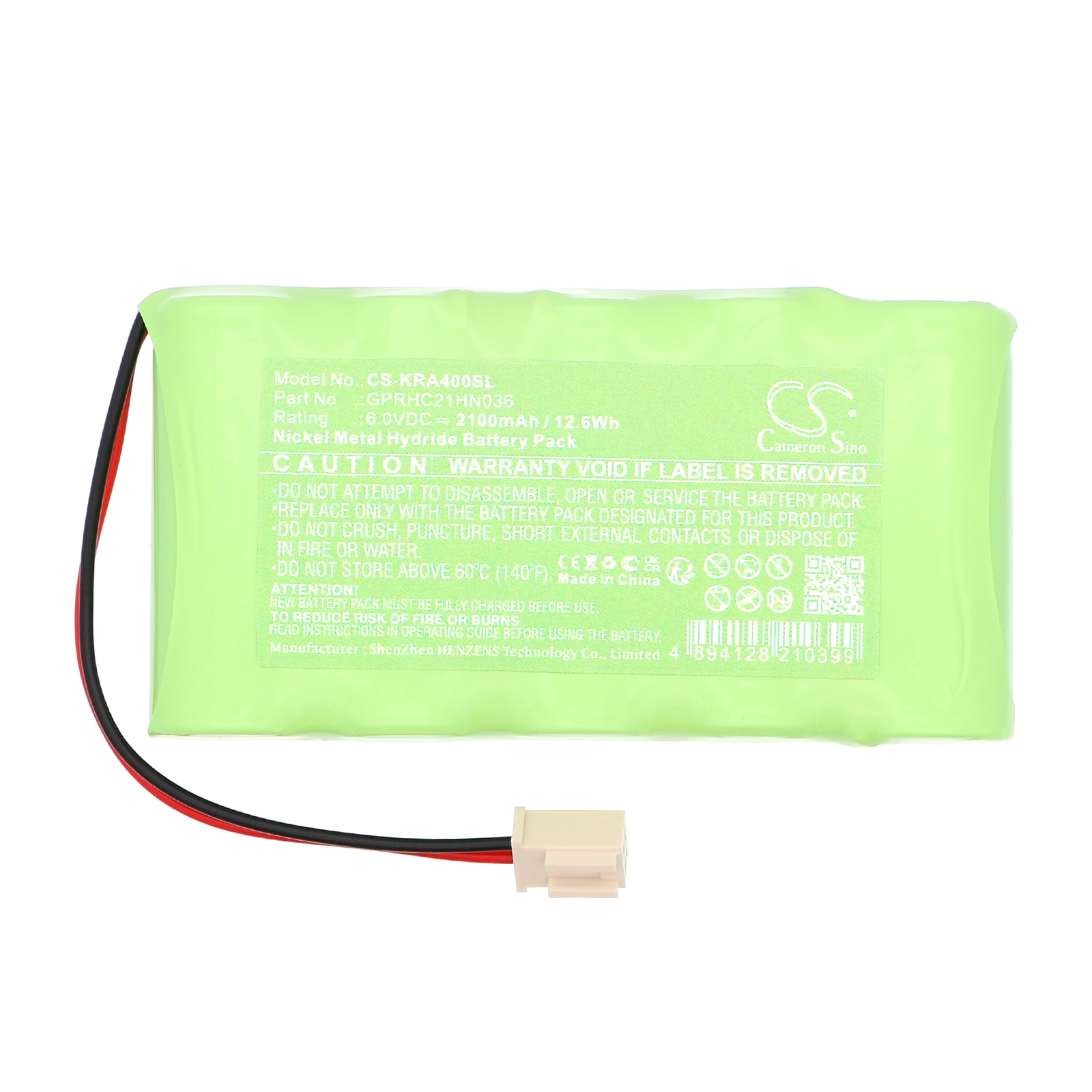 Batteri for elektroniske vekter for KERN EW-N/EG-N, EG-A04, EG-A06