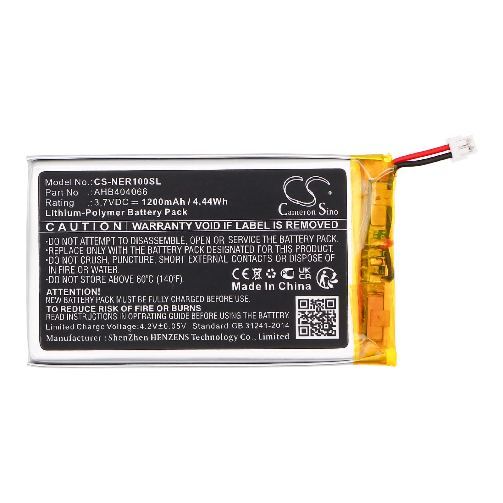 Batteri til fjernkontroll for Neeo Control 4, NE-RMT