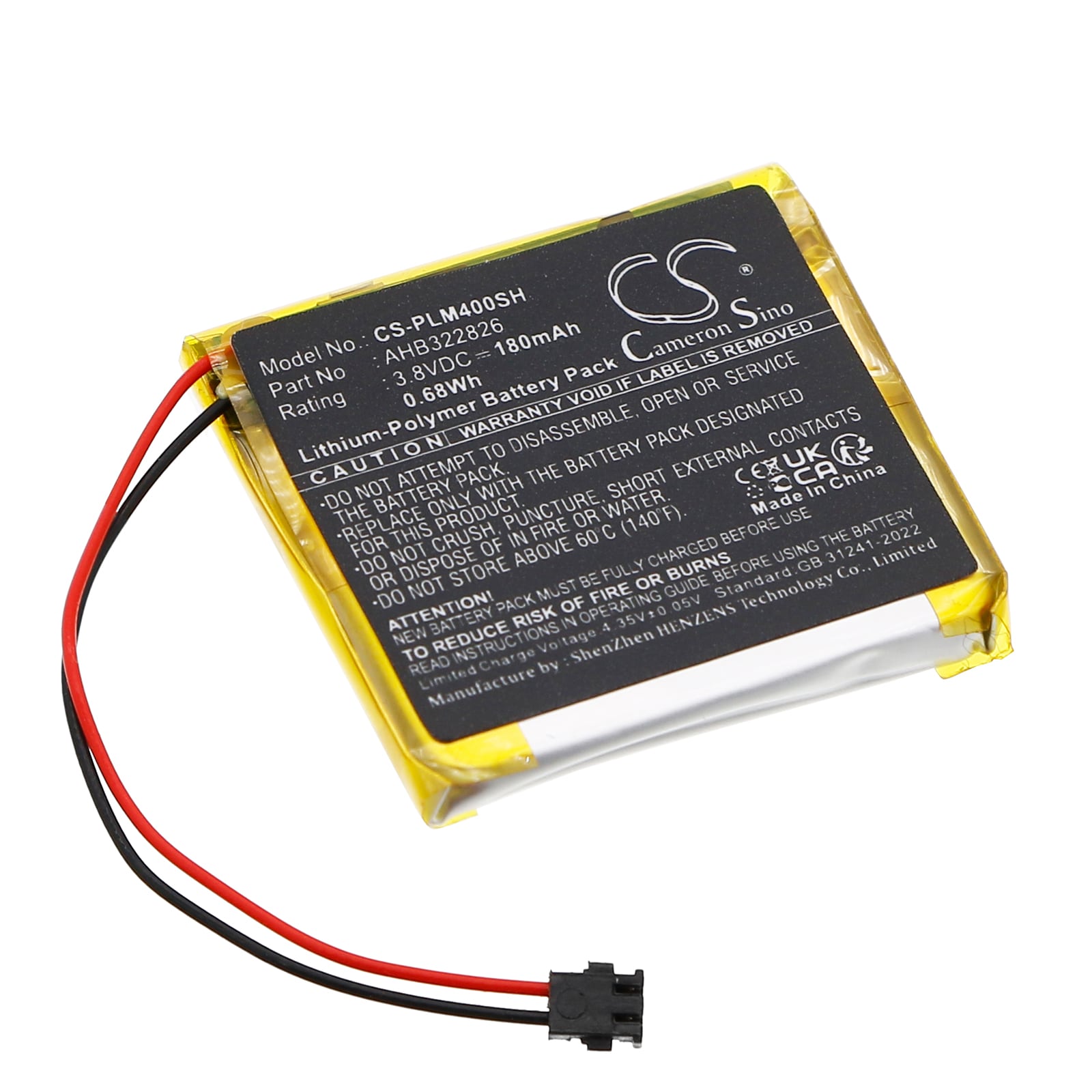 Batteri til smartklokke for Polar GPS Sport Watch M400, GPS Sport Watch M430
