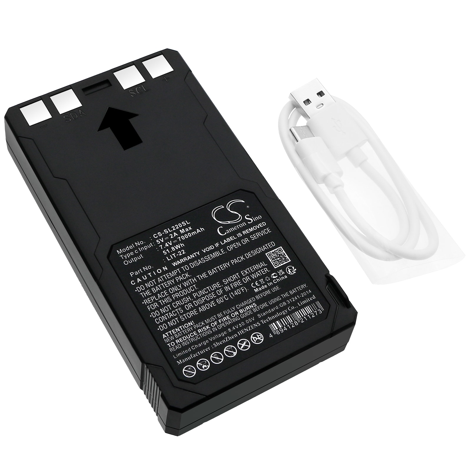 Batteri for sport og utendørs for Spypoint FLEX, FLEX E-36, FLEX G-36 og andre.