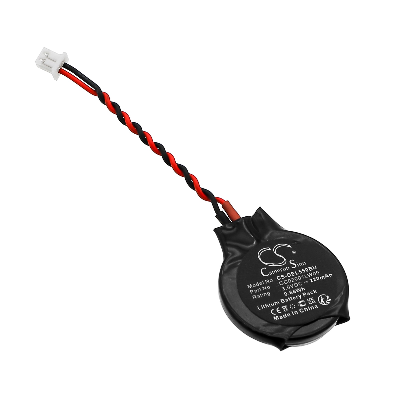 Batteri for CMOS / Backup for DELL Latitude E5550, Latitude E5560 og andre