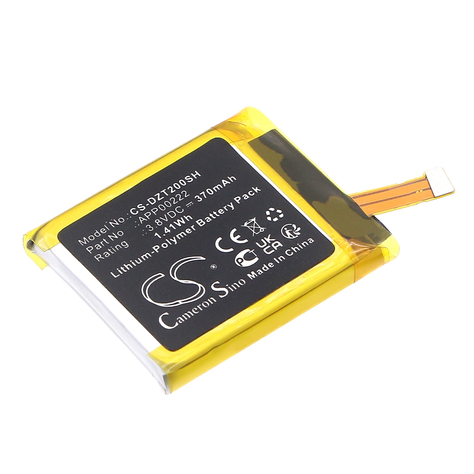 Batteri til smartklokke for Fossil Q Explorist Gen3 Armani ART5004