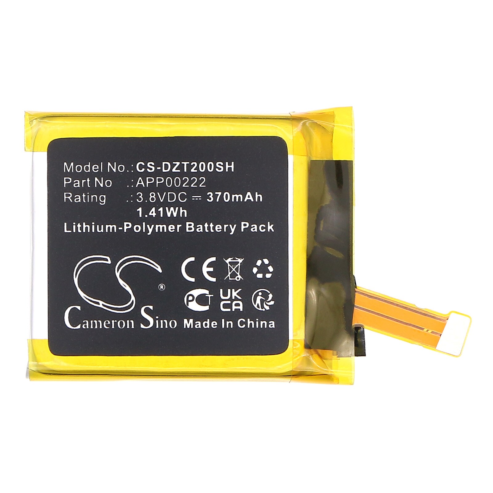 Batteri til smartklokke for Fossil Q Explorist Gen3 Armani ART5004