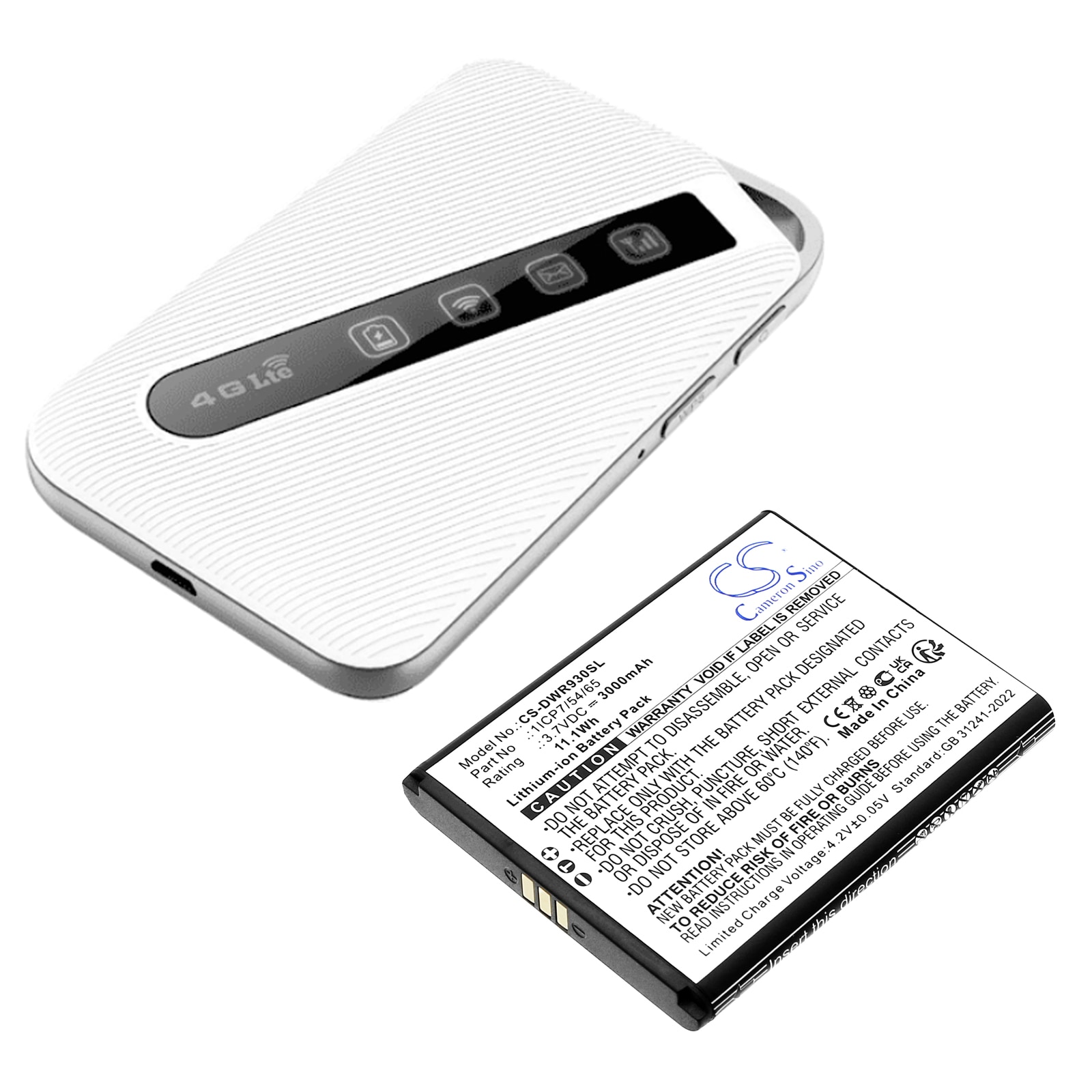 Batteri for hotspot for D-Link DWR-930M