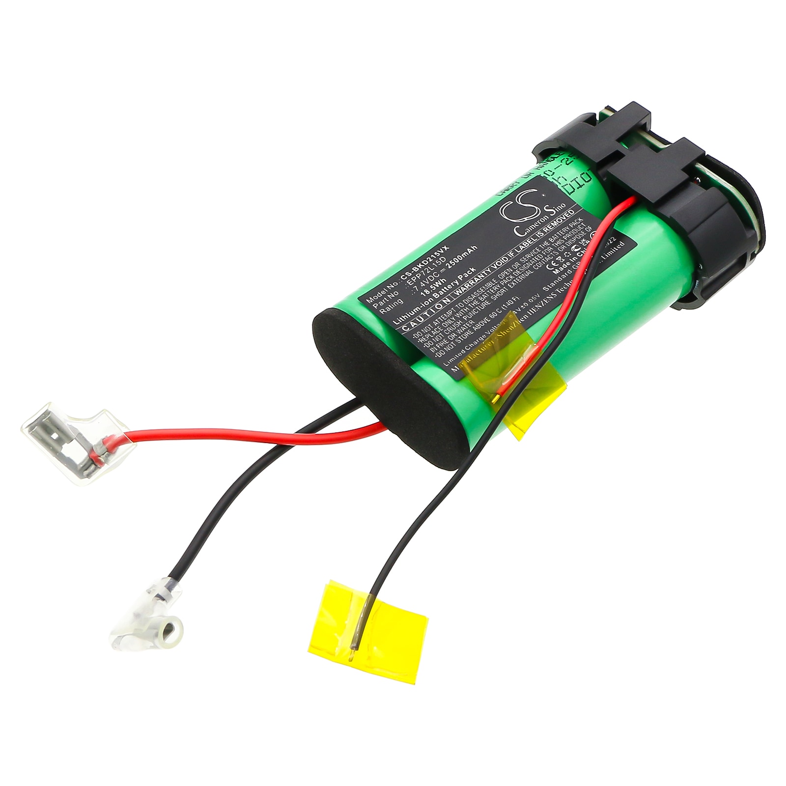 Batteri for støvsuger til Black+Decker HNV215B, HNV215B12