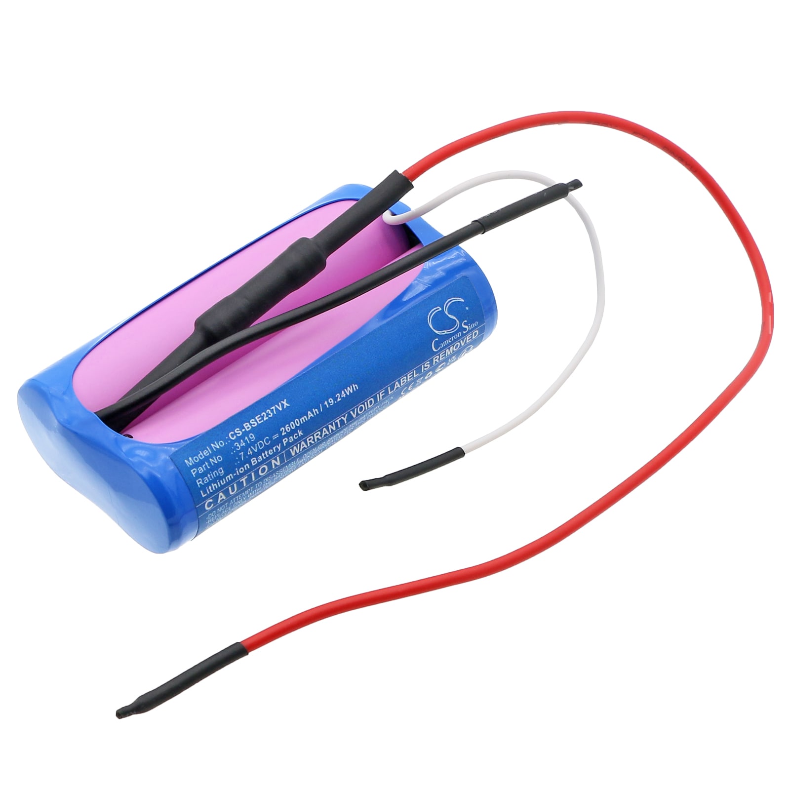 Batteri til støvsuger for Bissell Pet Stain Eraser 20037