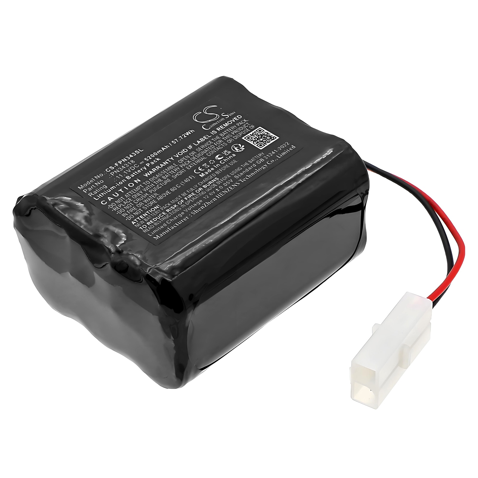 Sport- og utendørsbatteri for Foxpro banshee, cs24, cs24b osv.