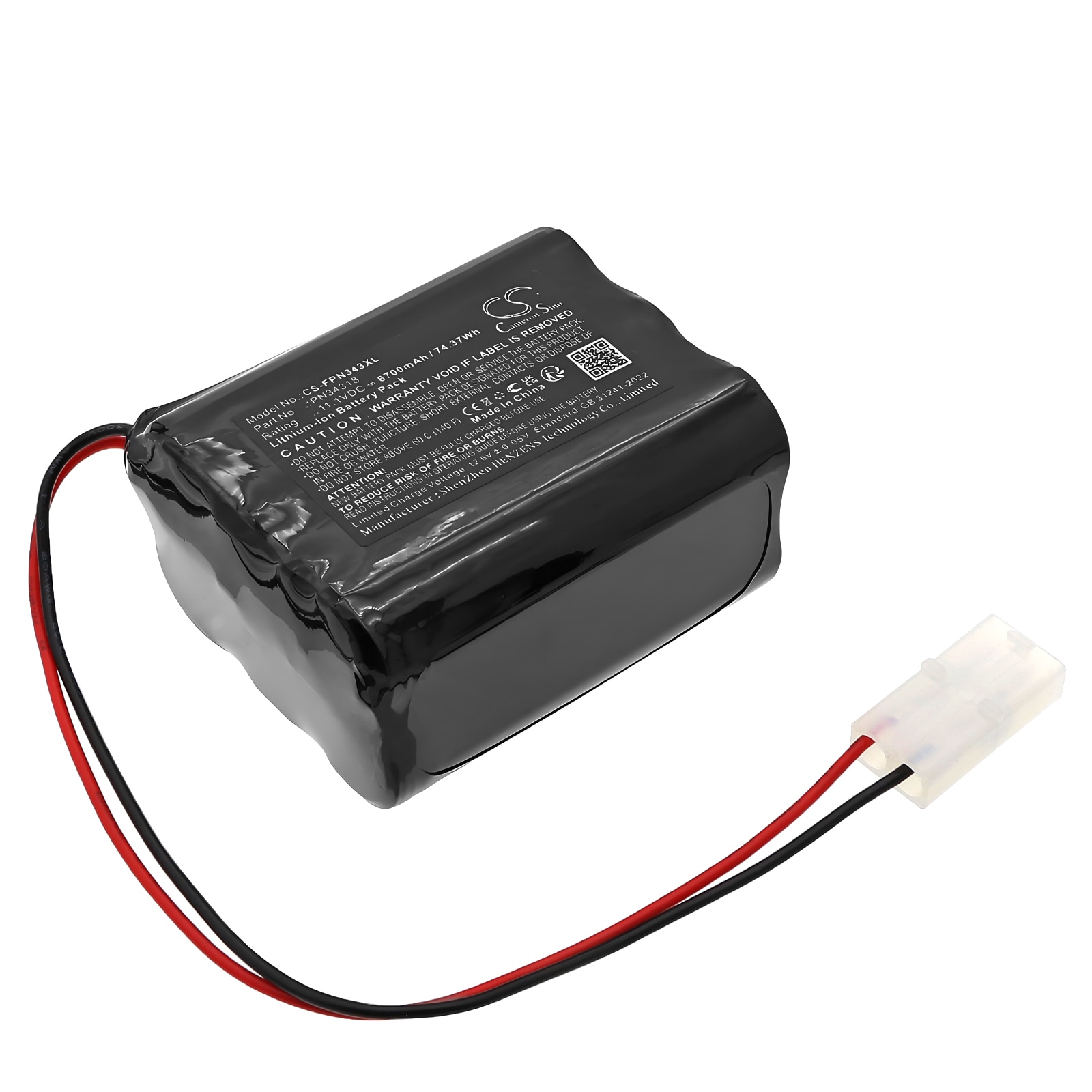 Sport- og utendørsbatteri for Foxpro banshee, cs24, cs24b osv.