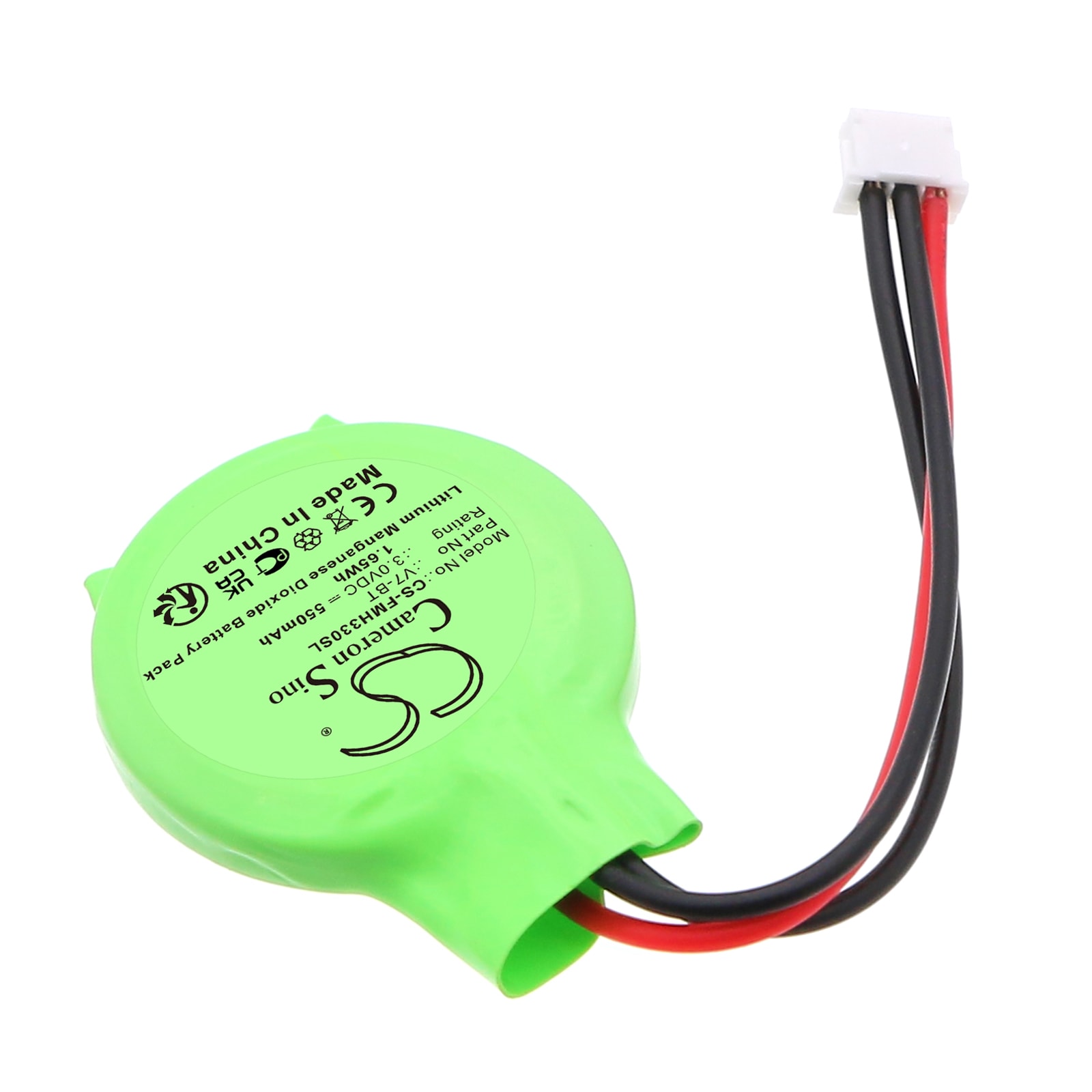 Batteri for PLS for Fuji Electric UG221, UG30P-BT, UG330H og andre.