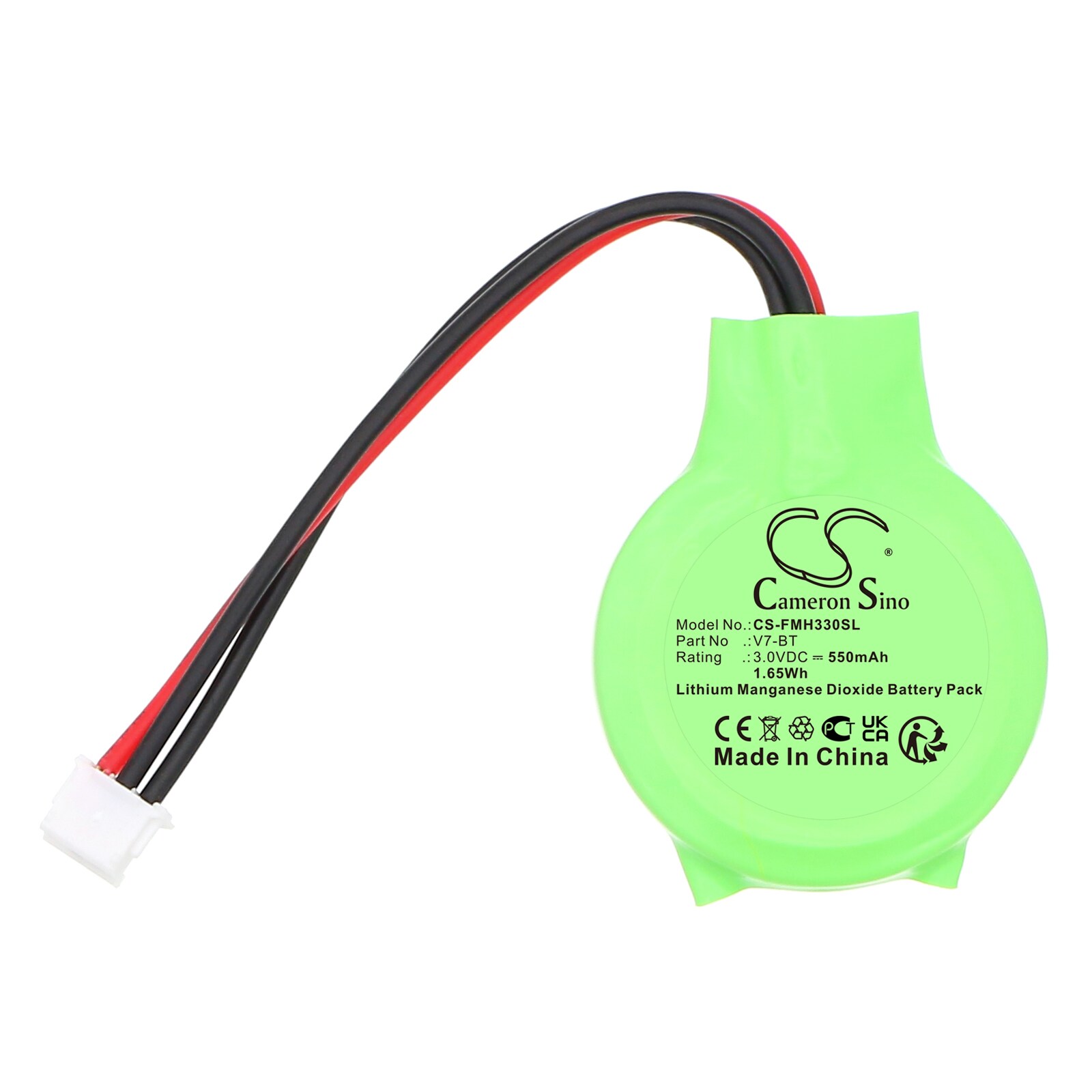 Batteri for PLS for Fuji Electric UG221, UG30P-BT, UG330H og andre.
