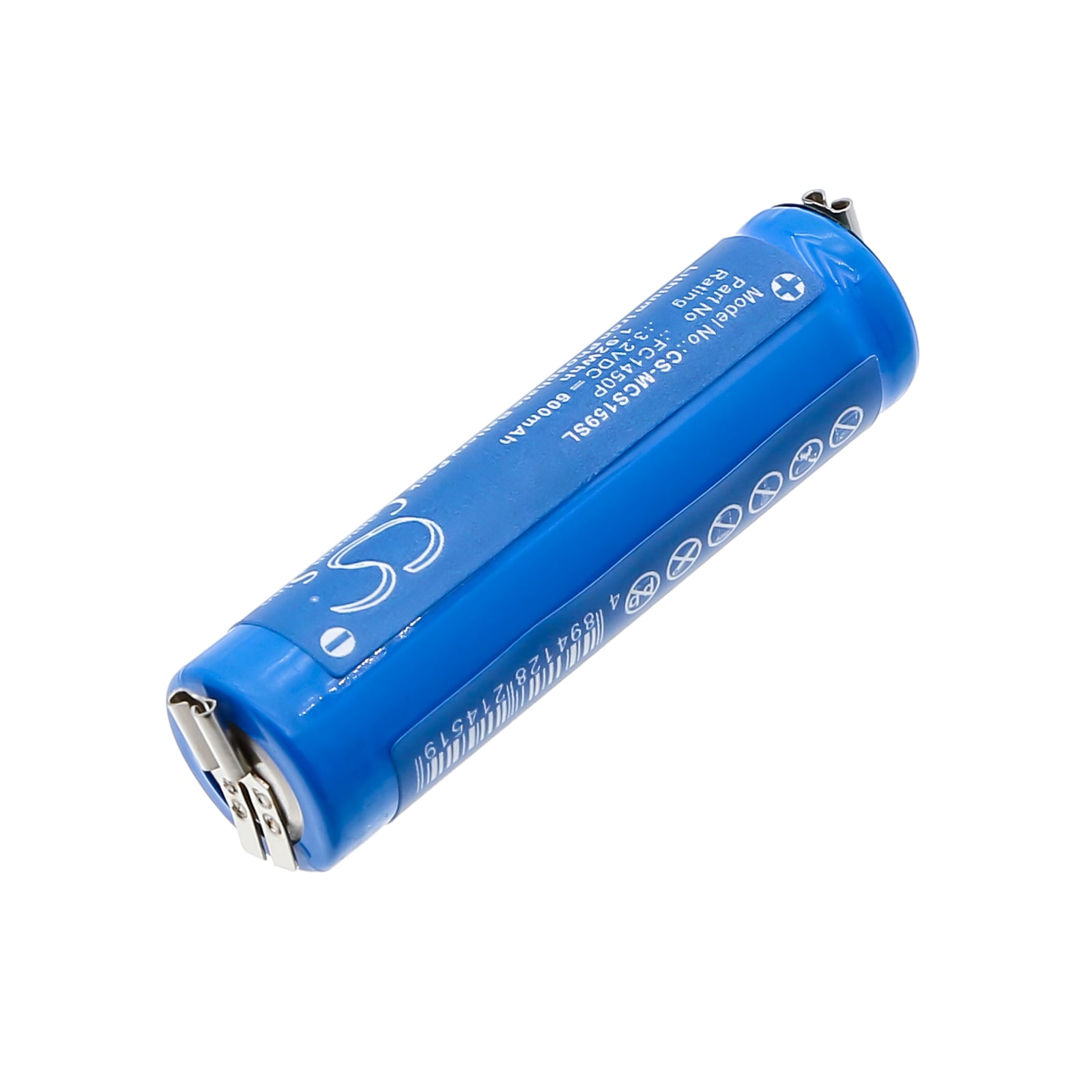 Barberbatteri for Moser ChromStyle 1584 Li pro mini