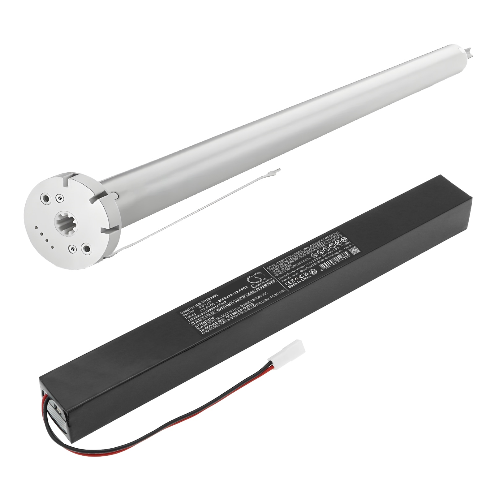 Smart Home-batteri for Somfy CL32 Cord Lift, RU 30 Junior, Sonesse 28 og andre.