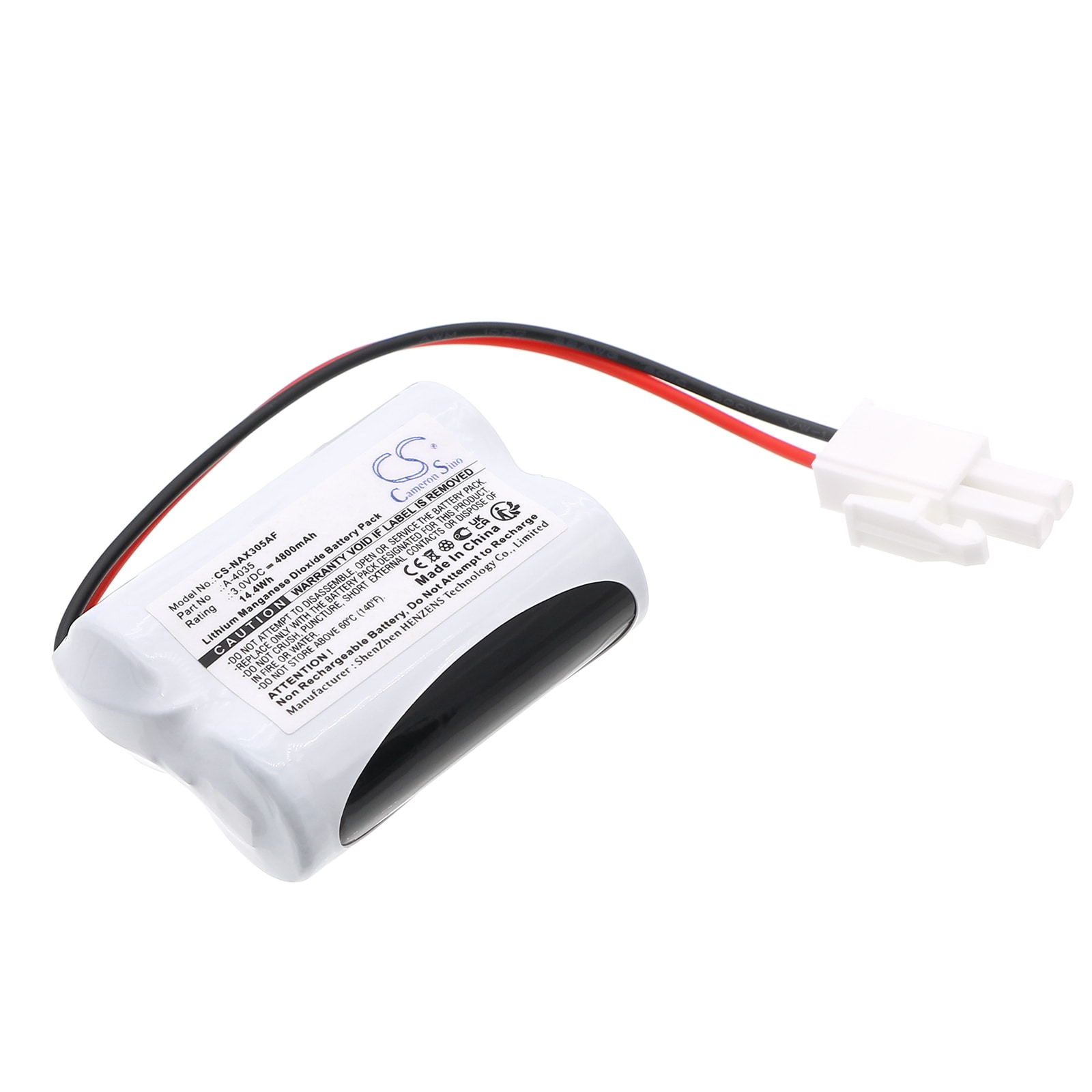 Batteri for automatisk spyler for INAX IN-AM-90