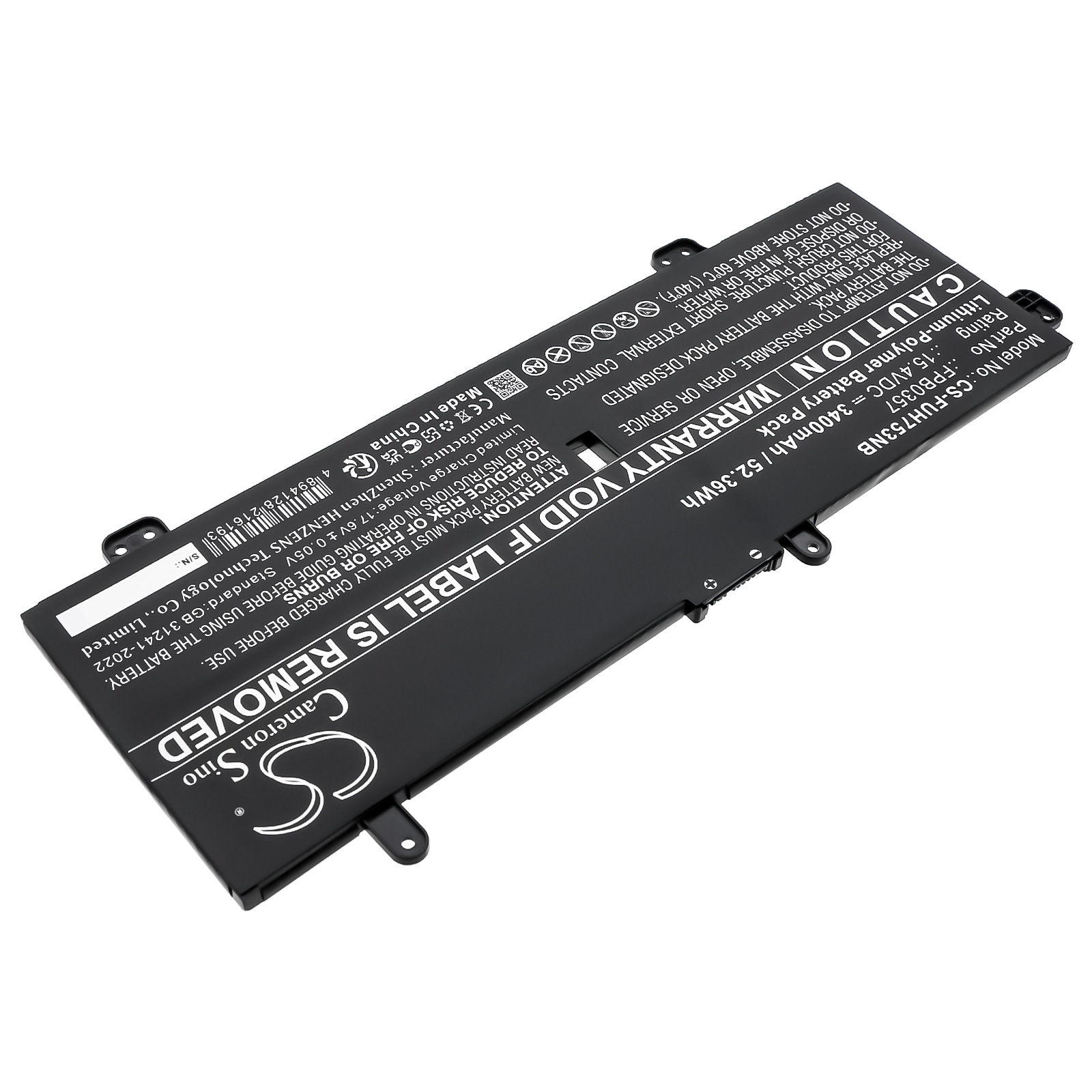 Nettbrettbatteri for Fujitsu LifeBook CH75/E3, LifeBook CH90/E3 og andre.