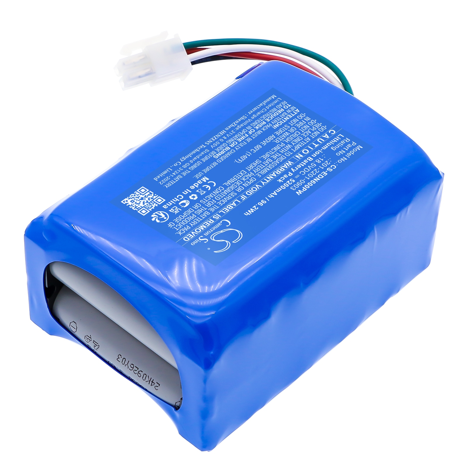 Batteri til gressklippere for Ecovacs BAIZE, G1-800, G1-800G og andre