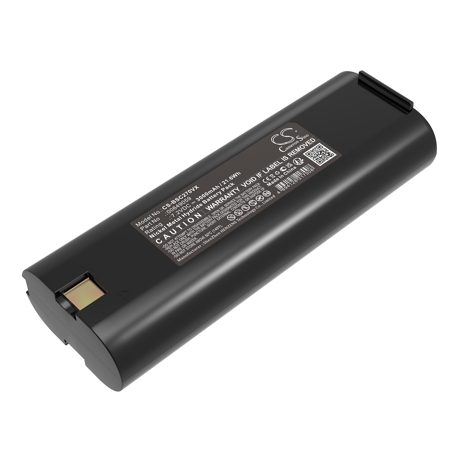 Batteri for støvsuger for Bosch BBZ36AB01, BBZ37GB01, BSB130001 og andre.
