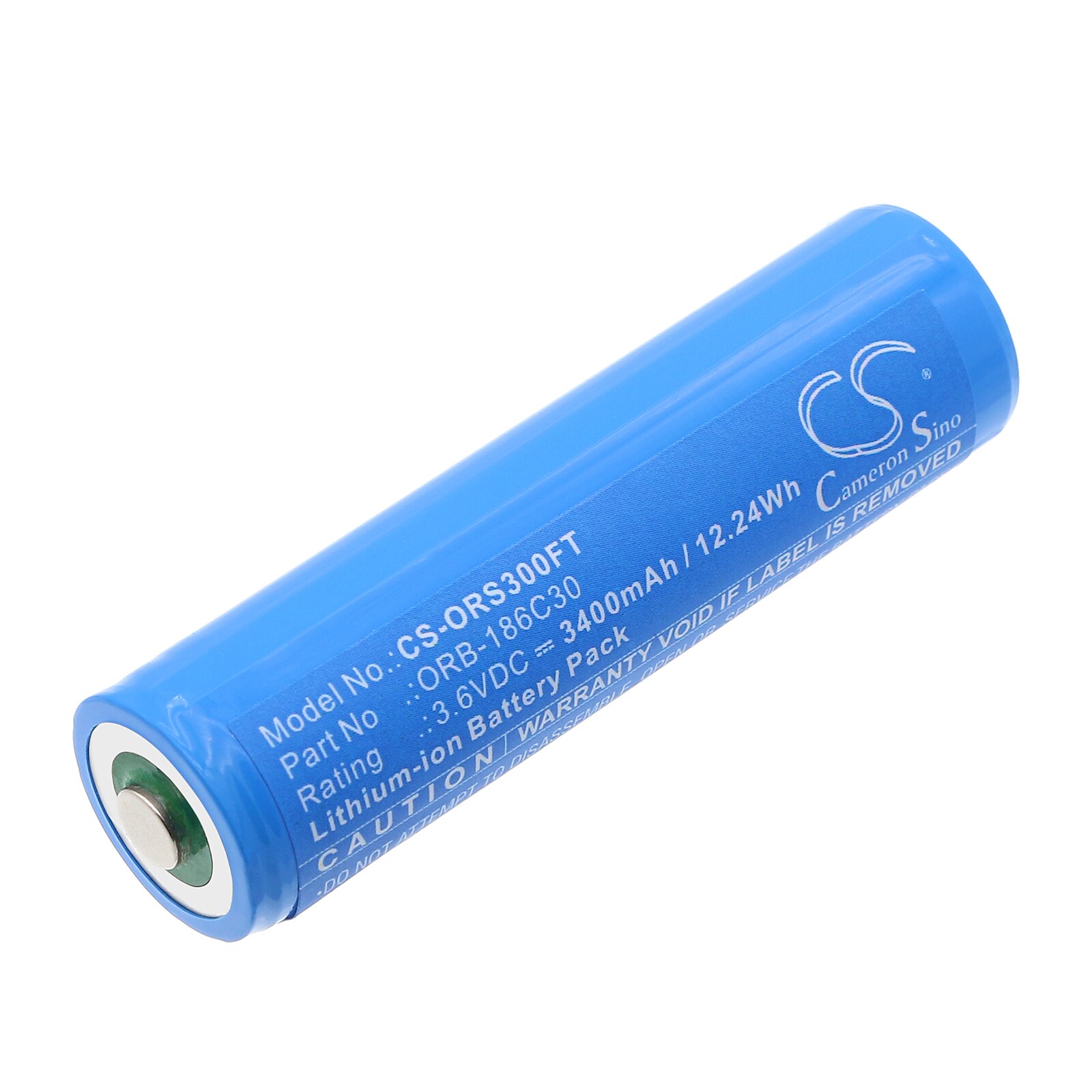 Batteri til lommelykt for Olight Baton Pro, H2R hodelykt, Perun hodelykt osv.