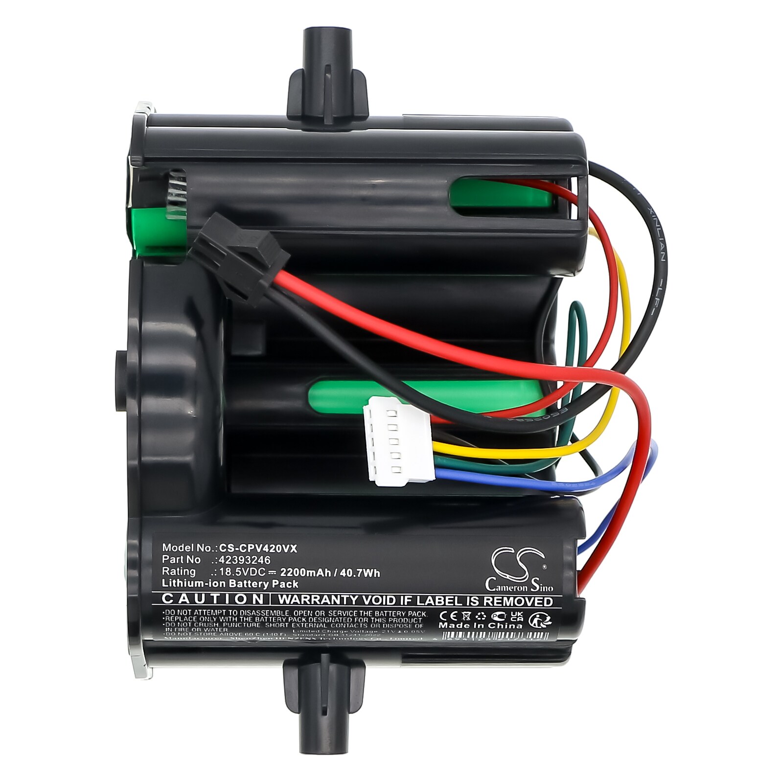 Batteri for Vacuum for Concept VP4135 (5-polet), VP4201 (5-polet)