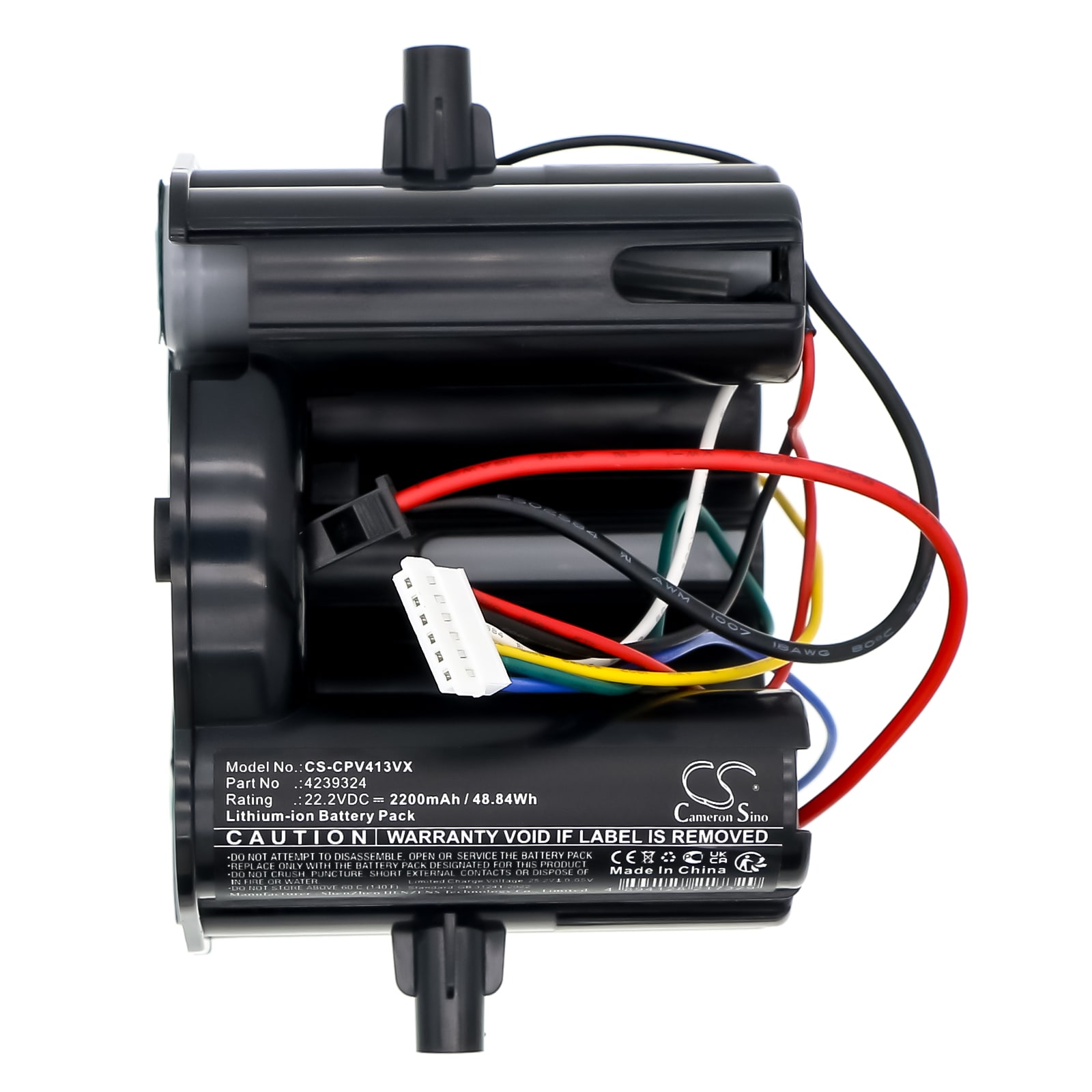 Batteri for Vacuum for Concept VP4136 2in1 (6 pin)
