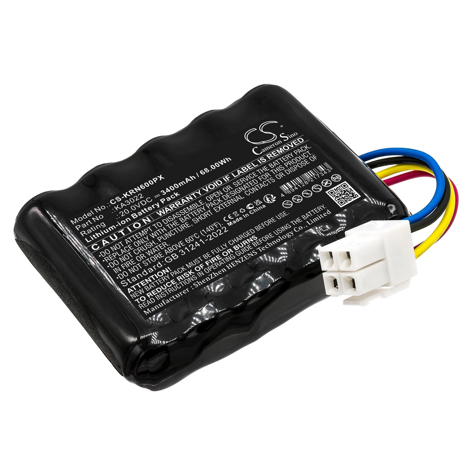 Batteri til gressklippere for Kress Mission, Mission KR100 Nano, Mission KR101E Nano osv.