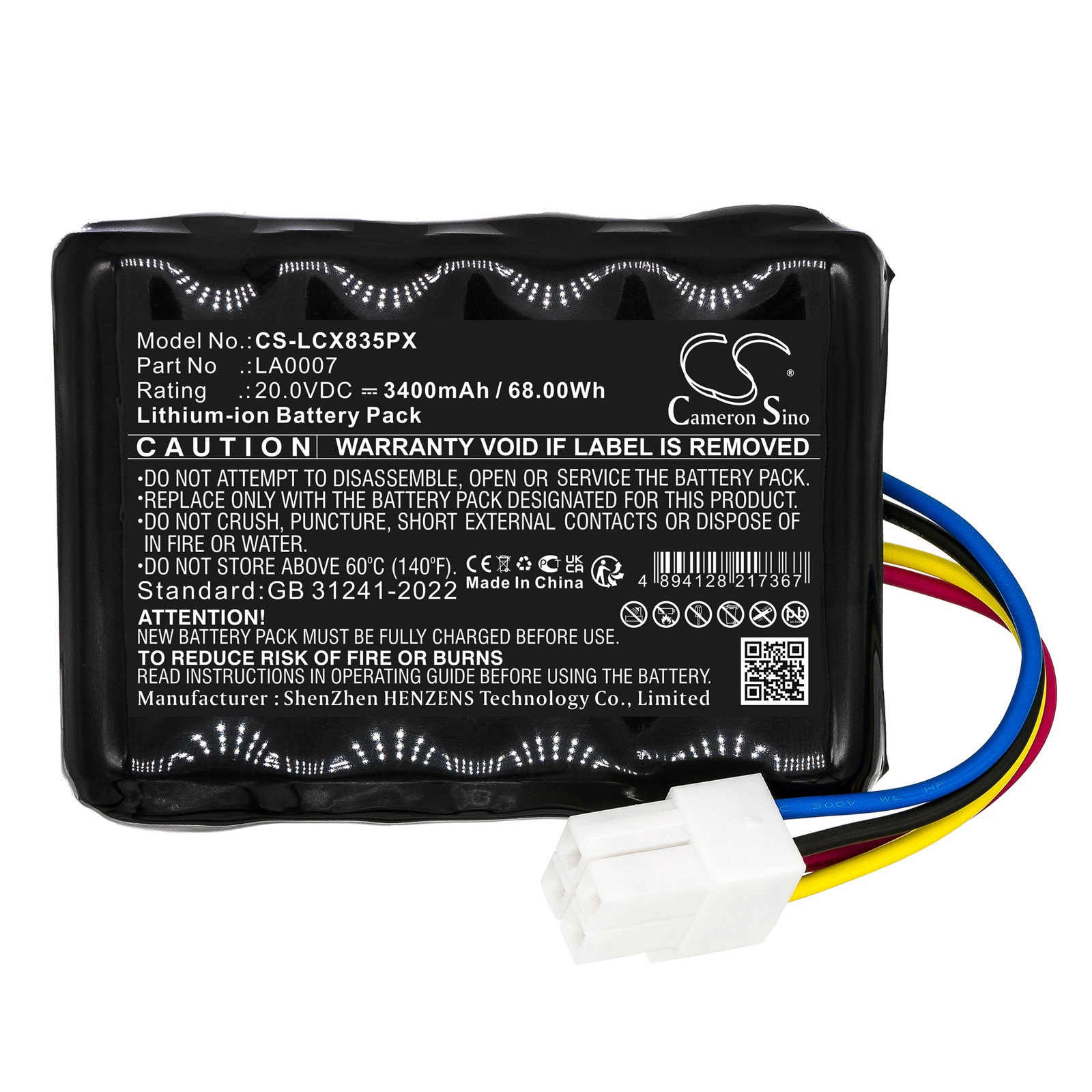 Batteri til gressklippere av typene Landxcape CR208E, LX810i, LX812i m.fl.