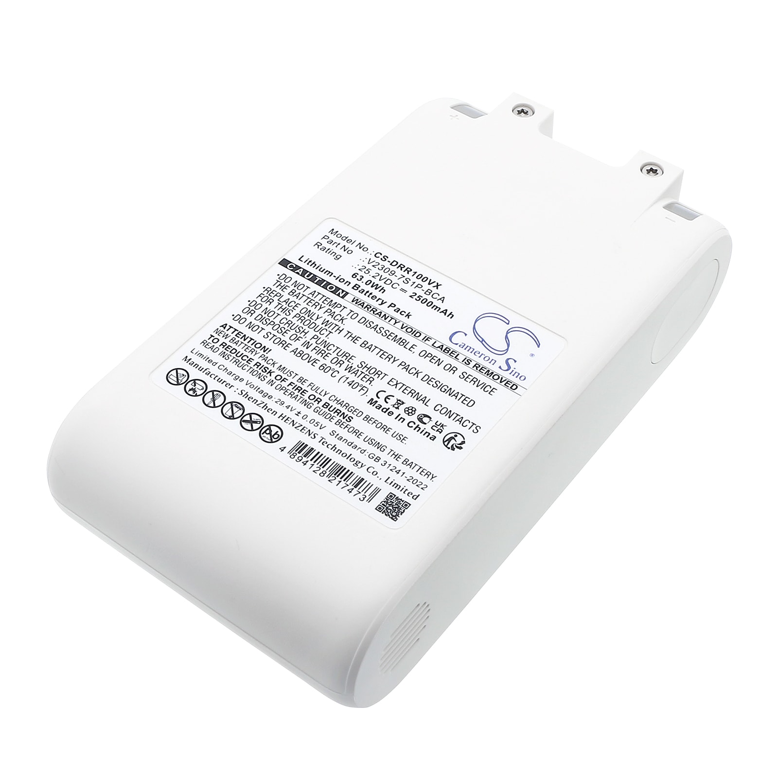 Batteri for vakuum til Dreame R10