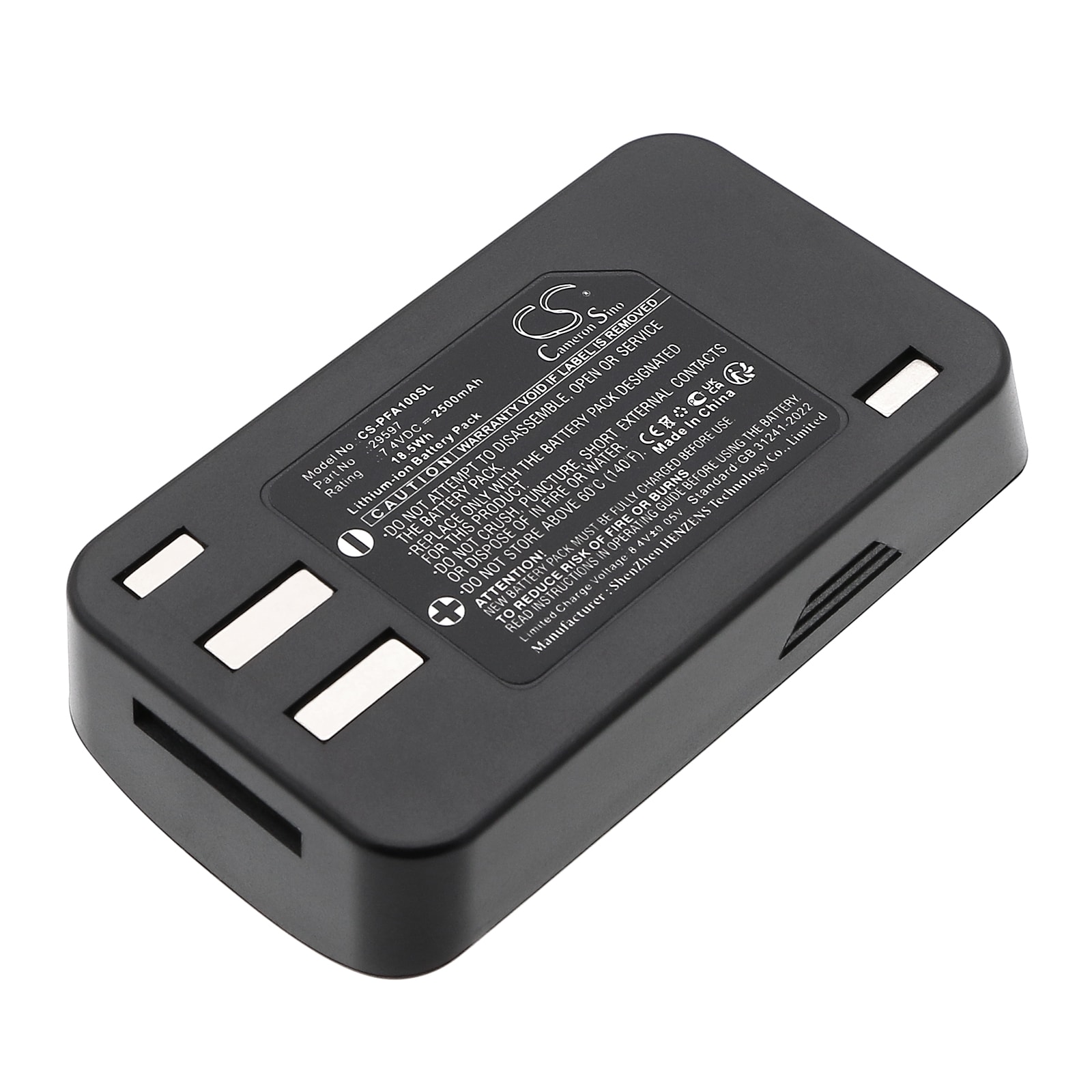 Batteri for stroboskopisk belysning for Profoto A1, A10, A1x osv.