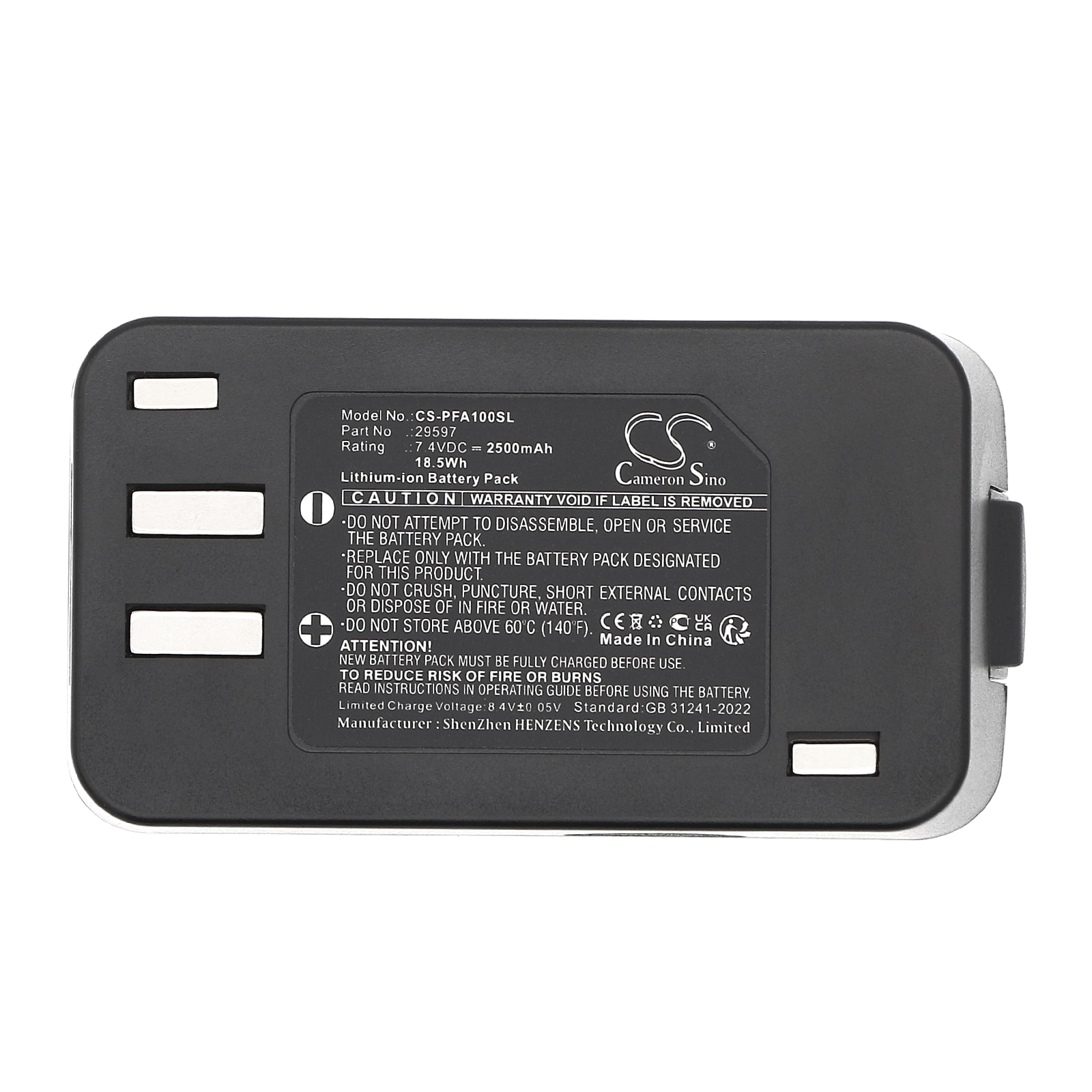 Batteri for stroboskopisk belysning for Profoto A1, A10, A1x osv.