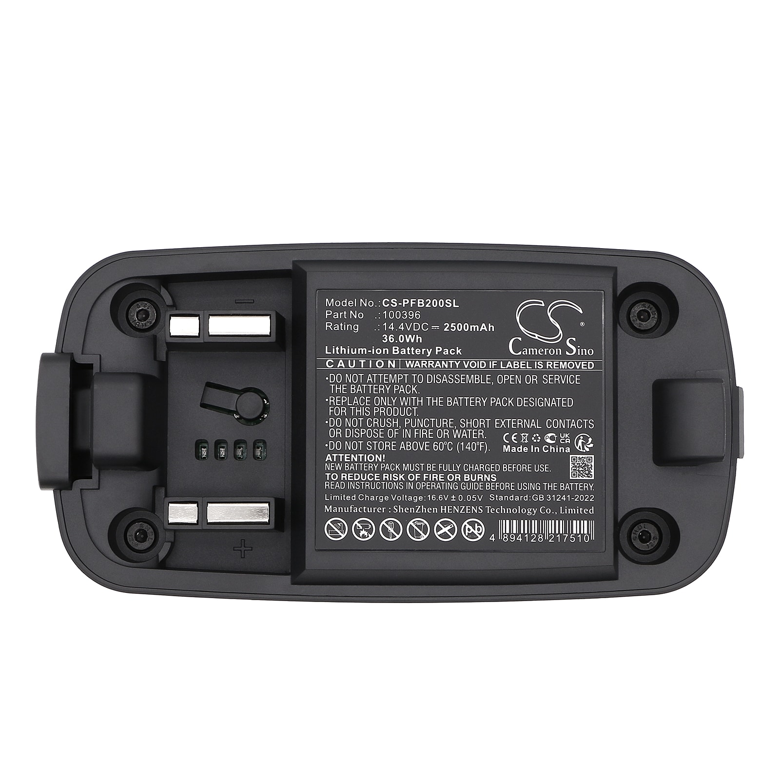 Batteri for stroboskopisk belysning for Profoto B2, B2 kamerablits