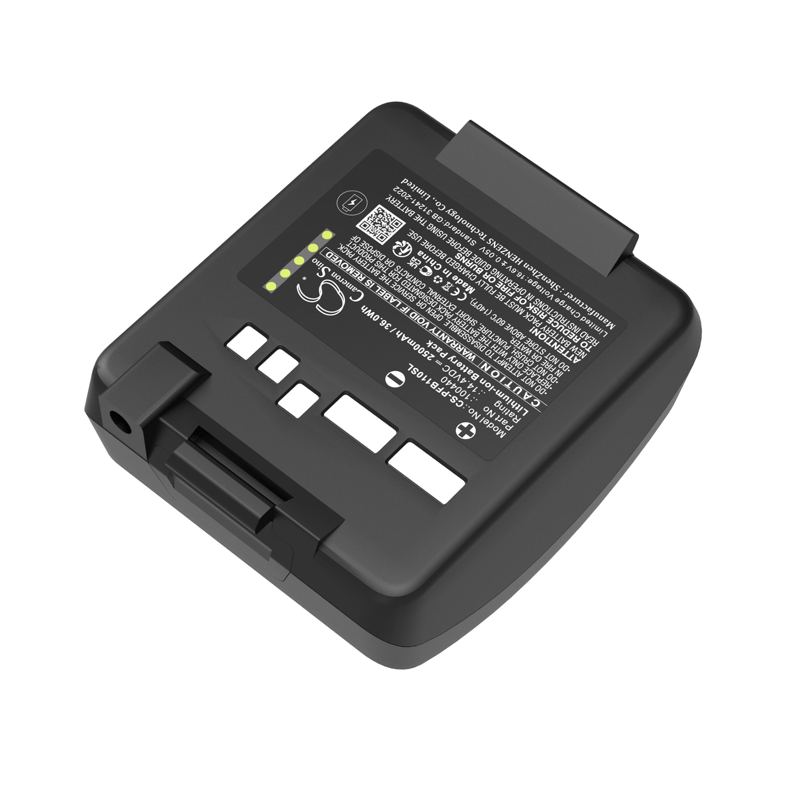 Batteri for stroboskopisk belysning for Profoto B10, B10 Plus, B10X osv.