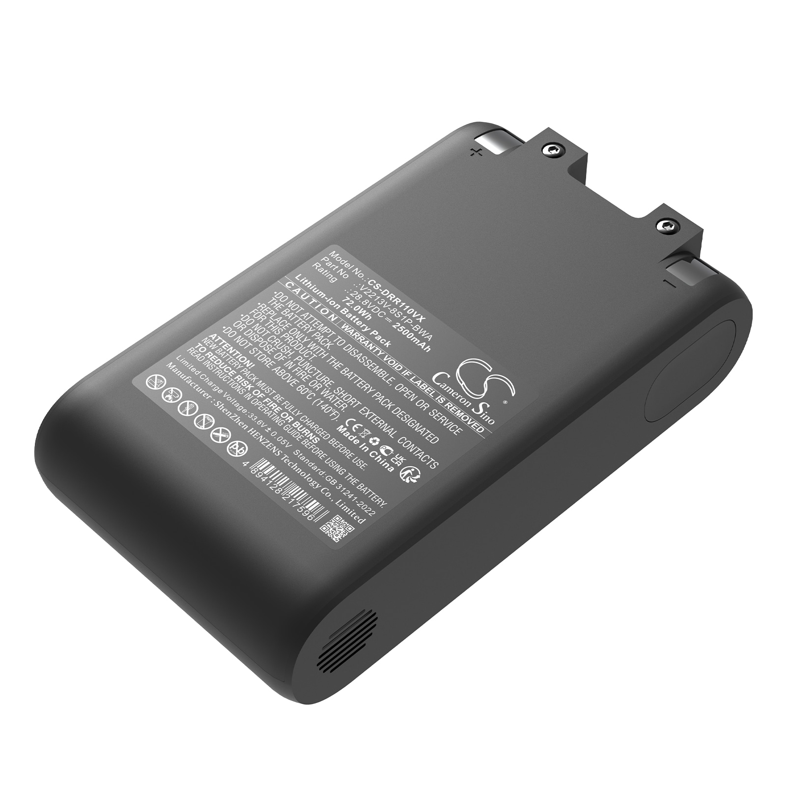 Batteri til Dreame R10 Pro, R10 Pro trådløs støvsuger