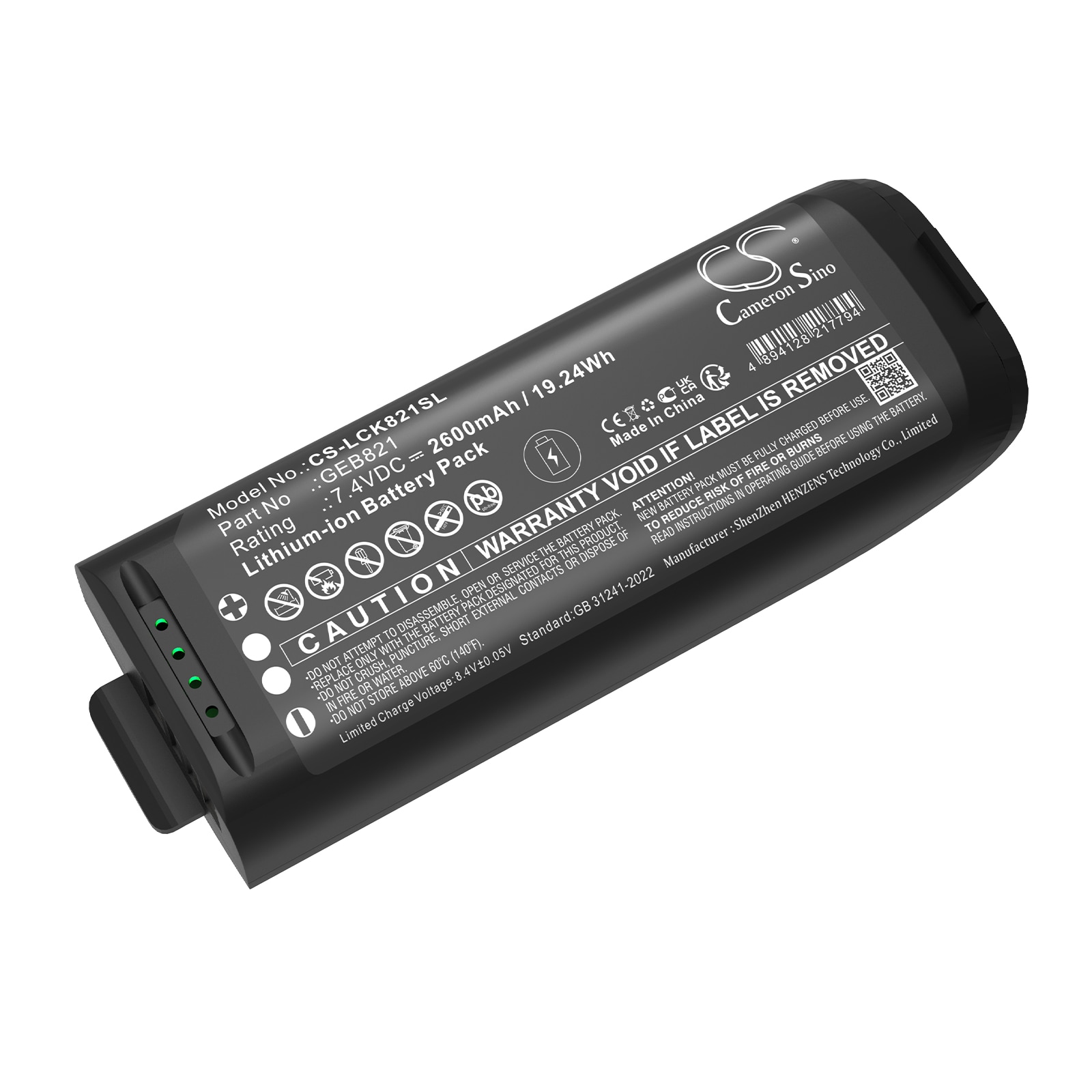 Batteri for test, undersøkelse, Utstyr for Leica BLK2GO