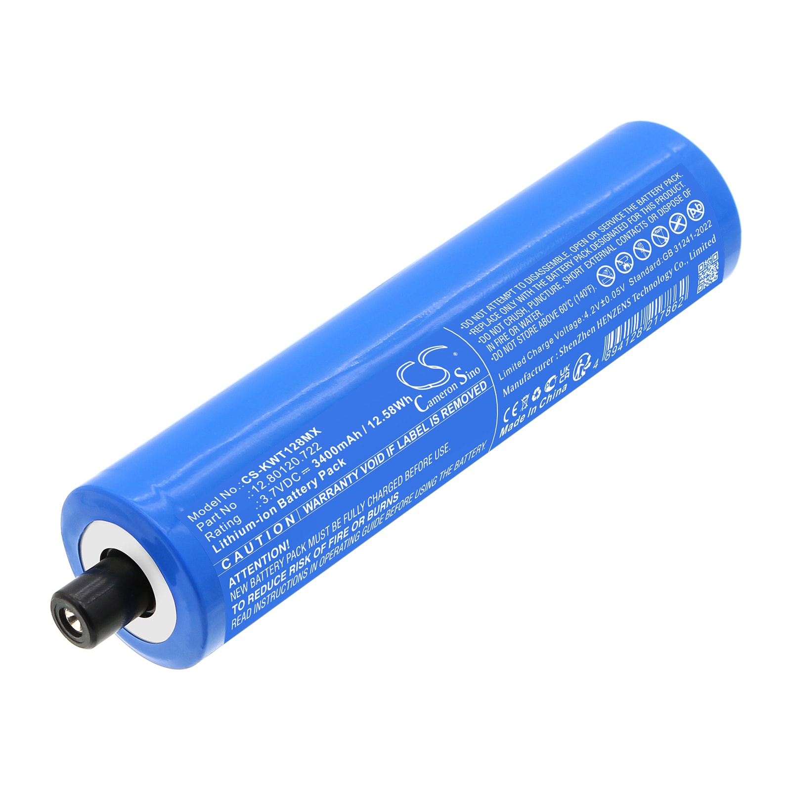Batteri for medisinsk bruk for KaWe type C