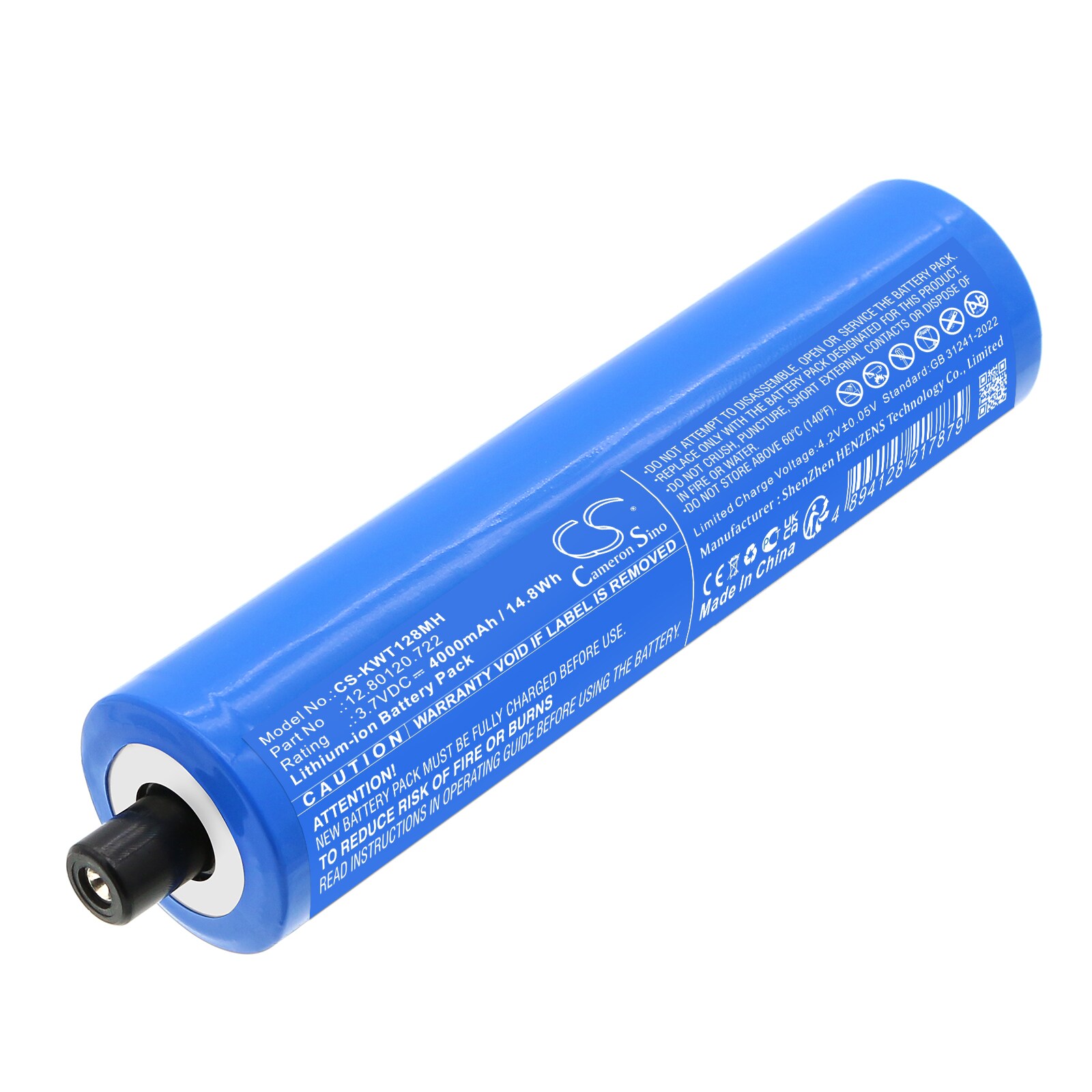 Batteri for medisinsk bruk for KaWe type C