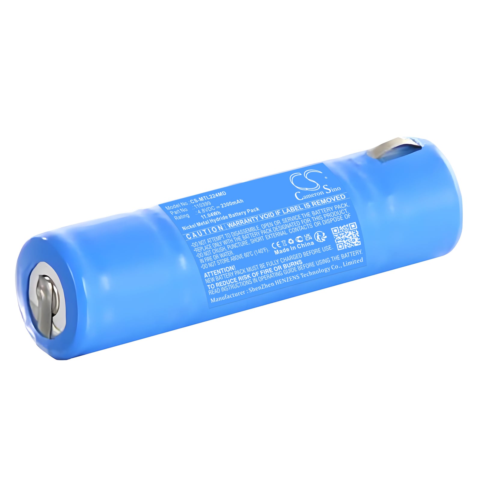 Batteri for medisinsk bruk for Mentor 22-4501, 22-4505, 22-4515 etc.