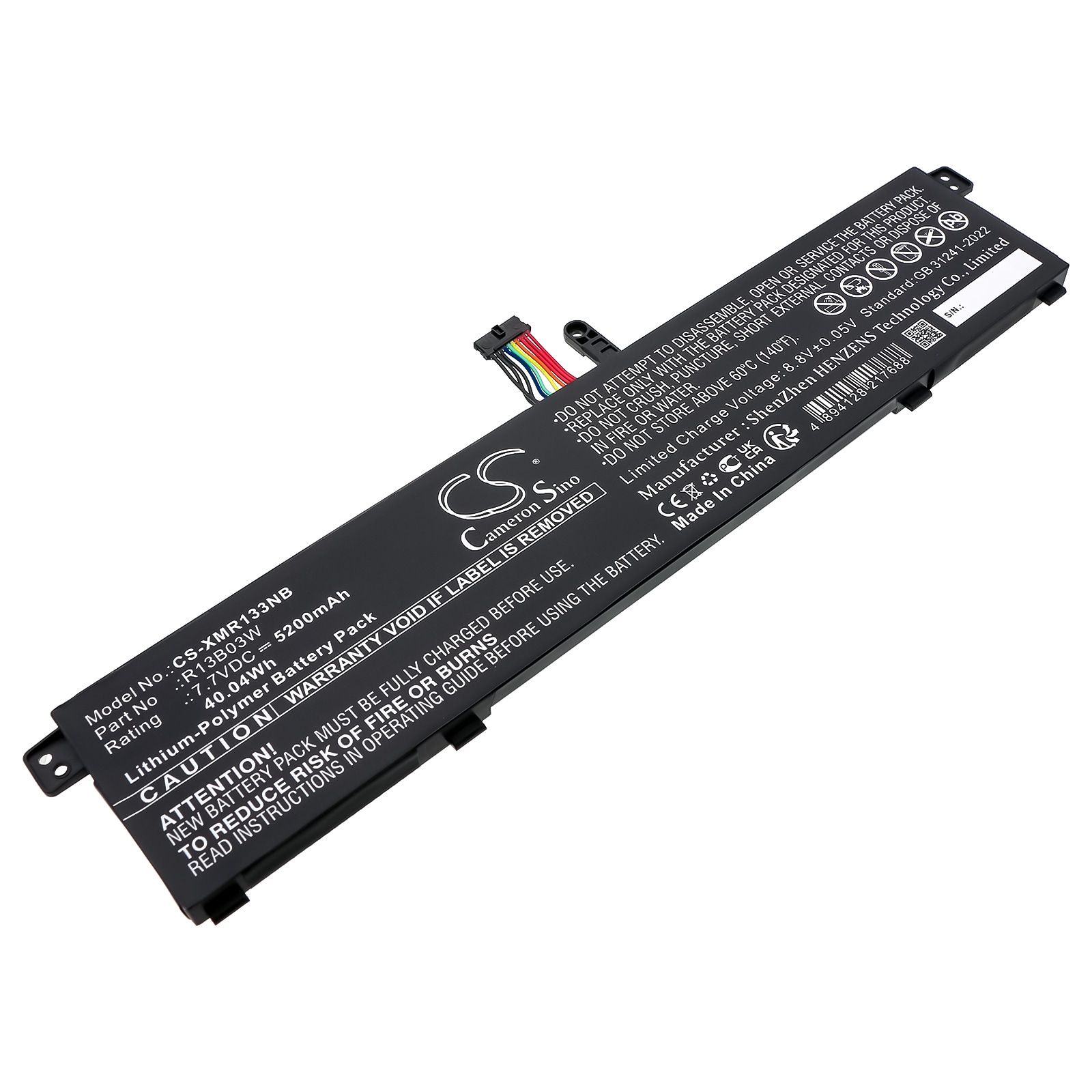 Batteri til bærbar PC for Xiaomi MI AIR 13.3