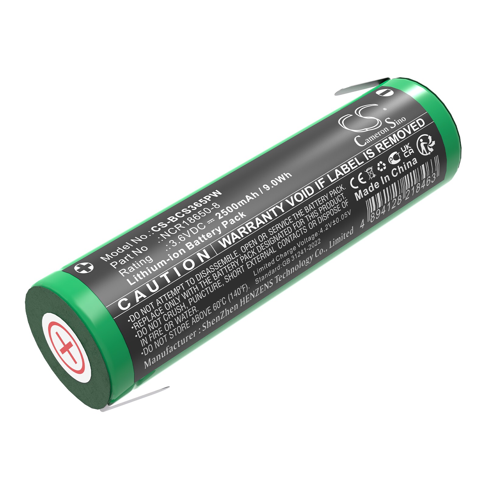 Batteri til elektroverktøy for Black & Decker BDCS40G Type 1, CS3652LC og andre