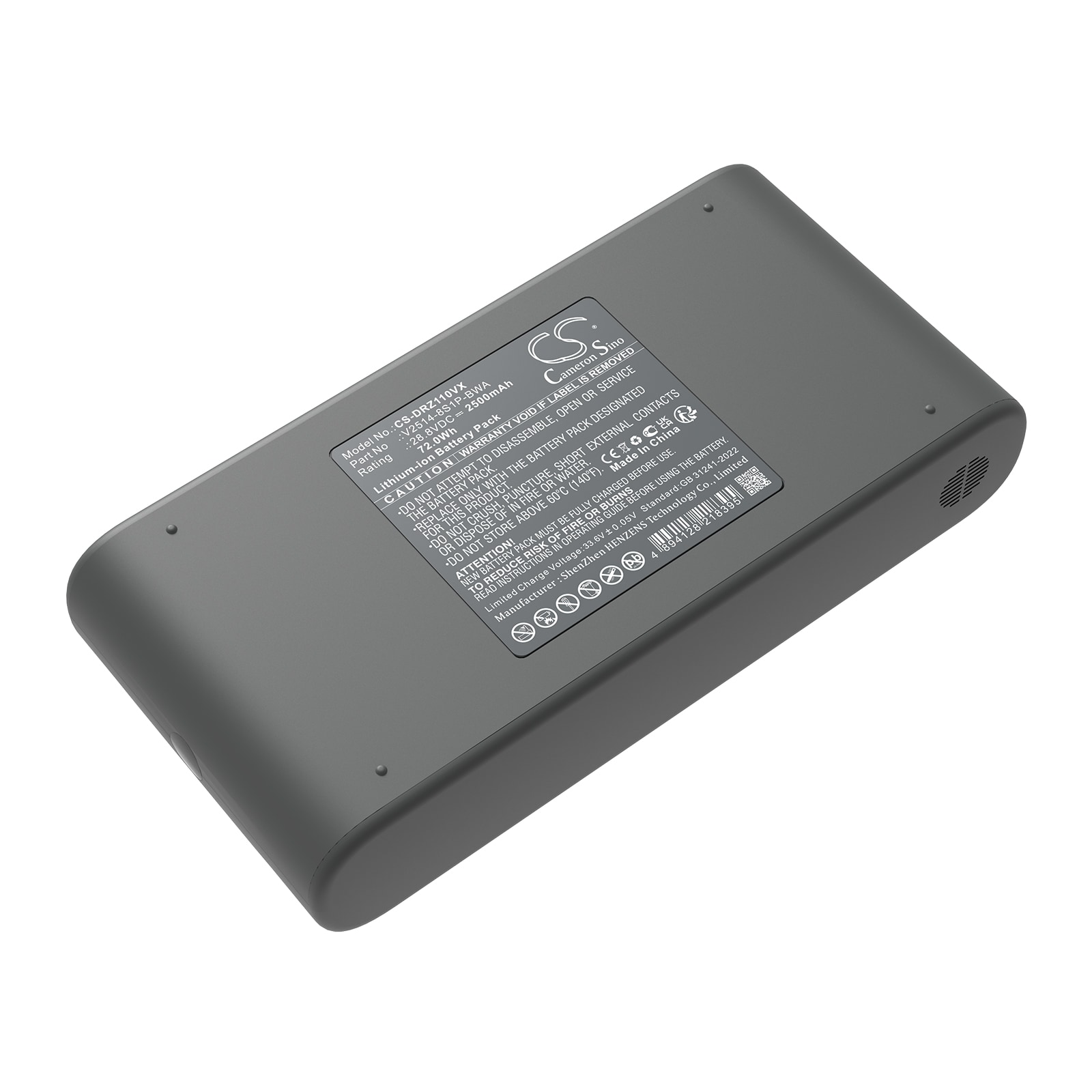 Batteri for støvsuger til Dreame Z10S Station
